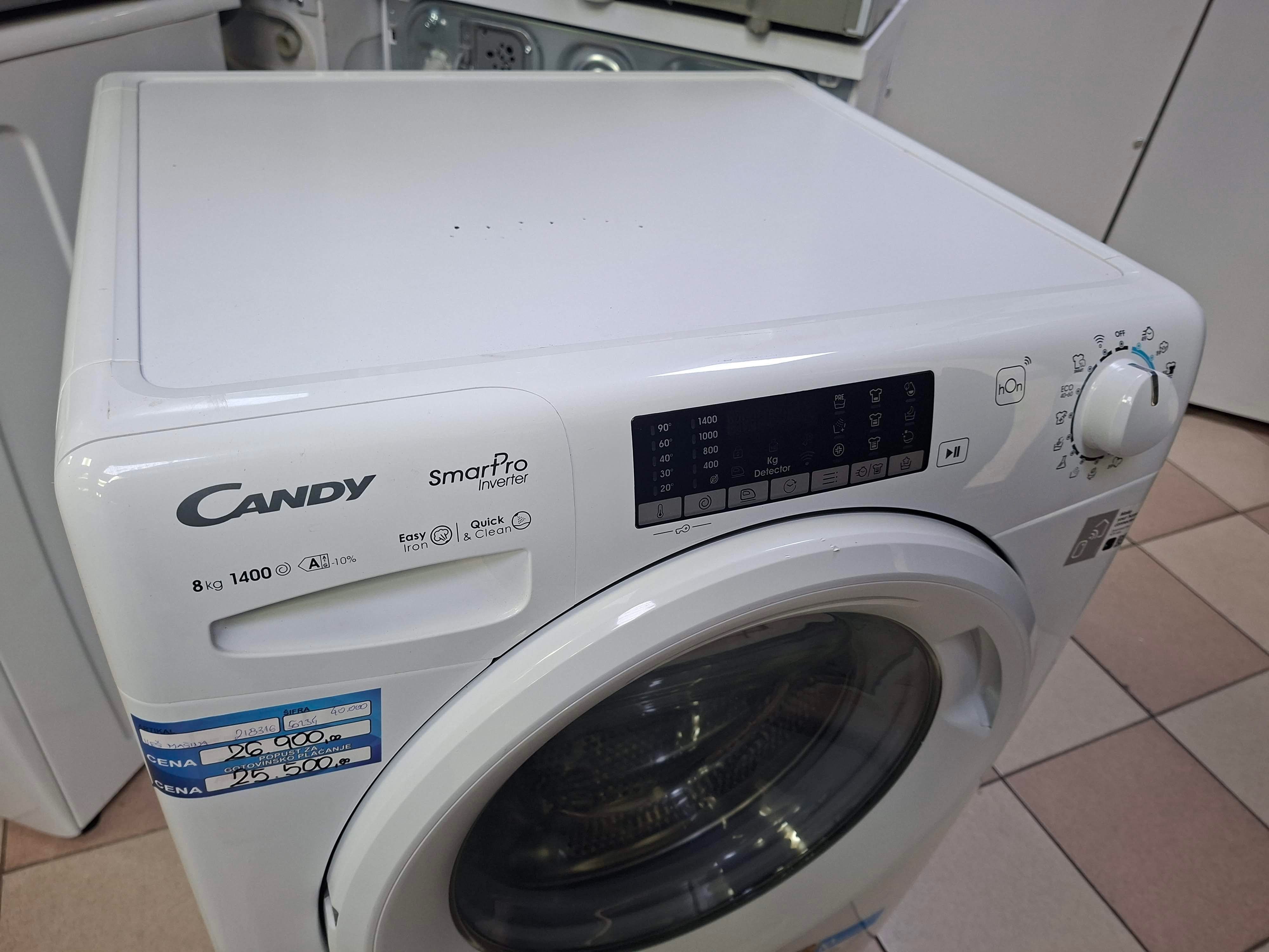 Veš mašina Candy CSO486TWM6/1-S, 8 kg