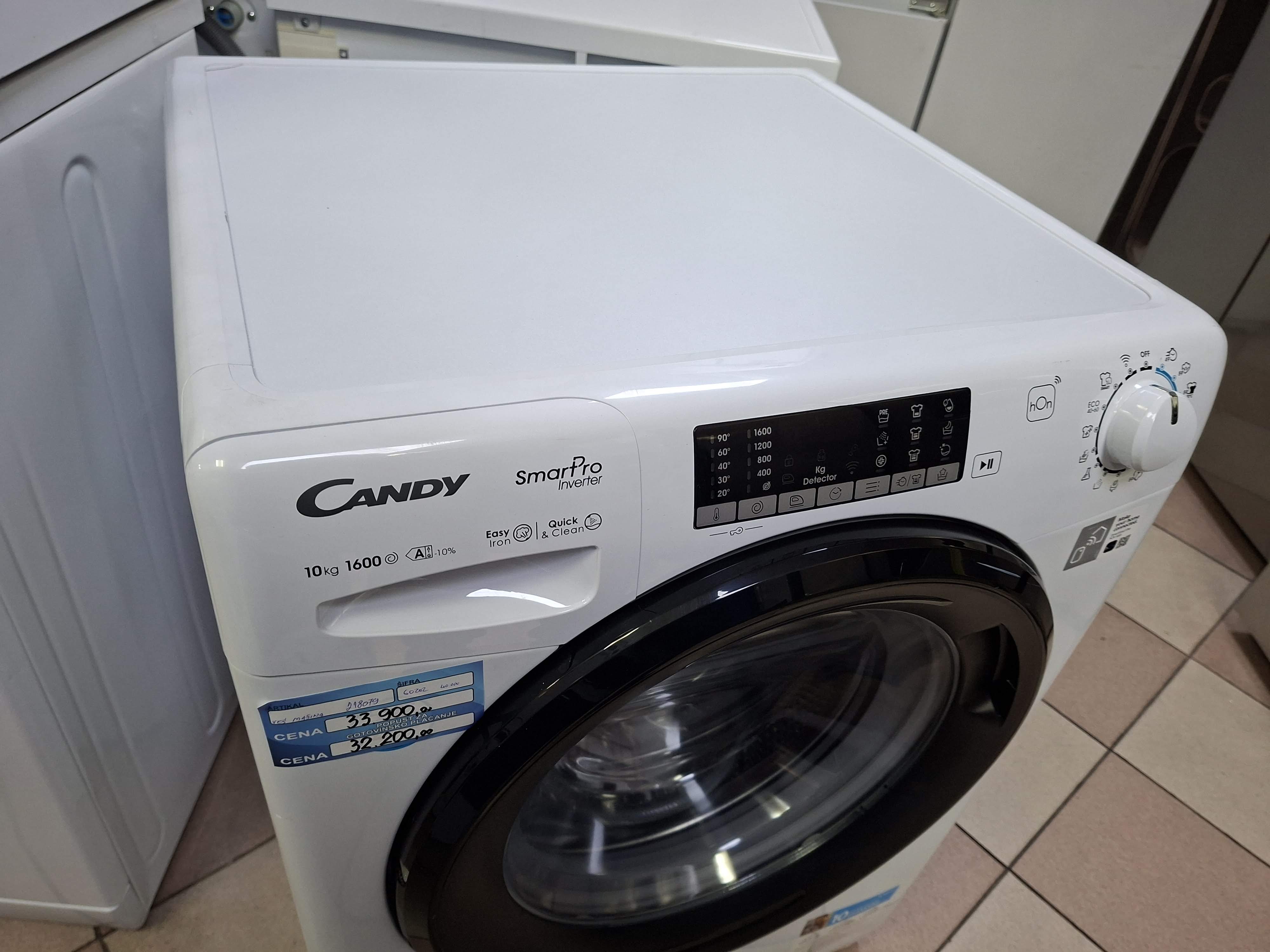 Veš mašina Candy CSO6106TWMB6/1-S , 10 kg.