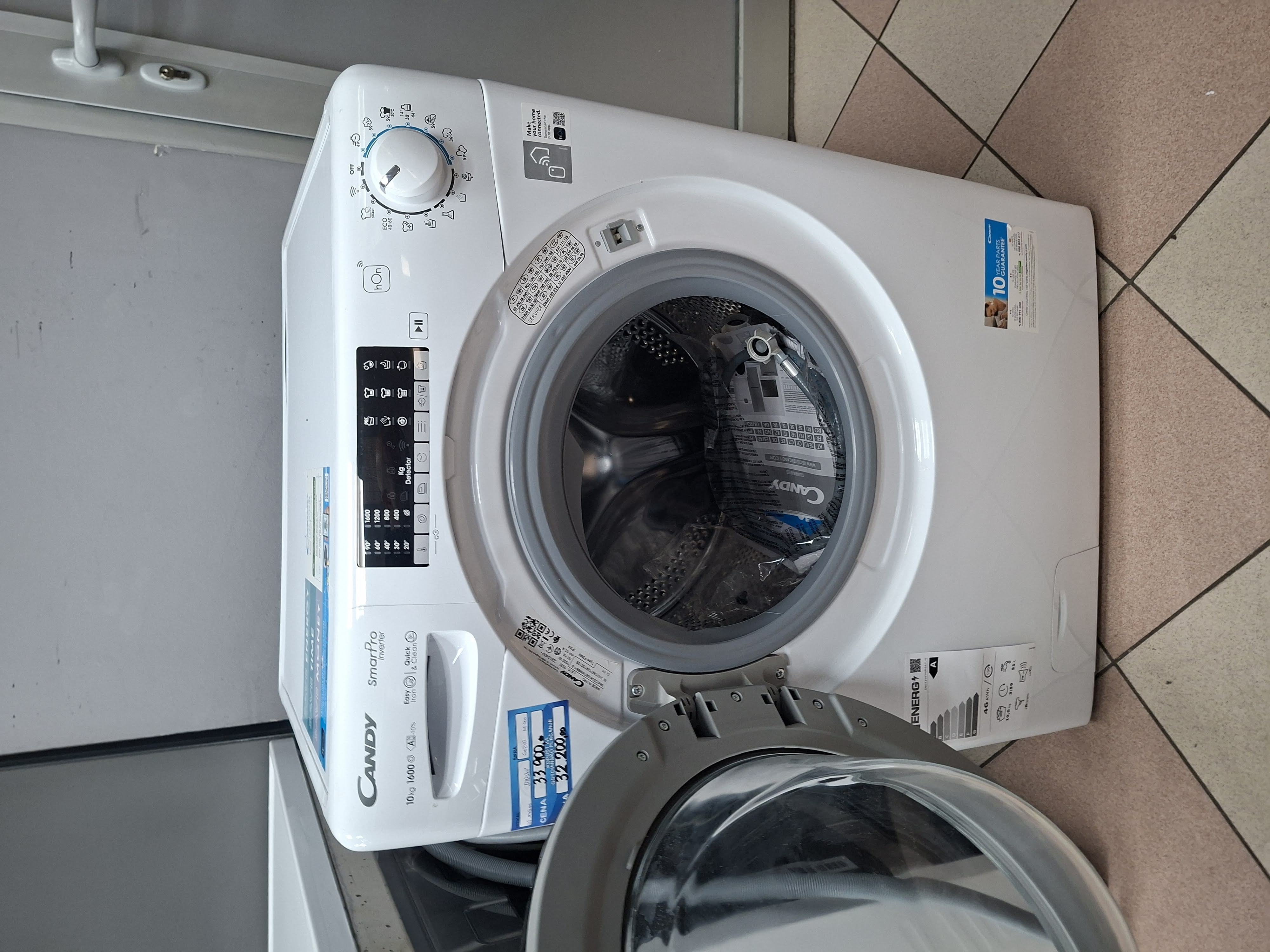 Veš mašina Candy CSO6106TWMB6/1-S , 10 kg.