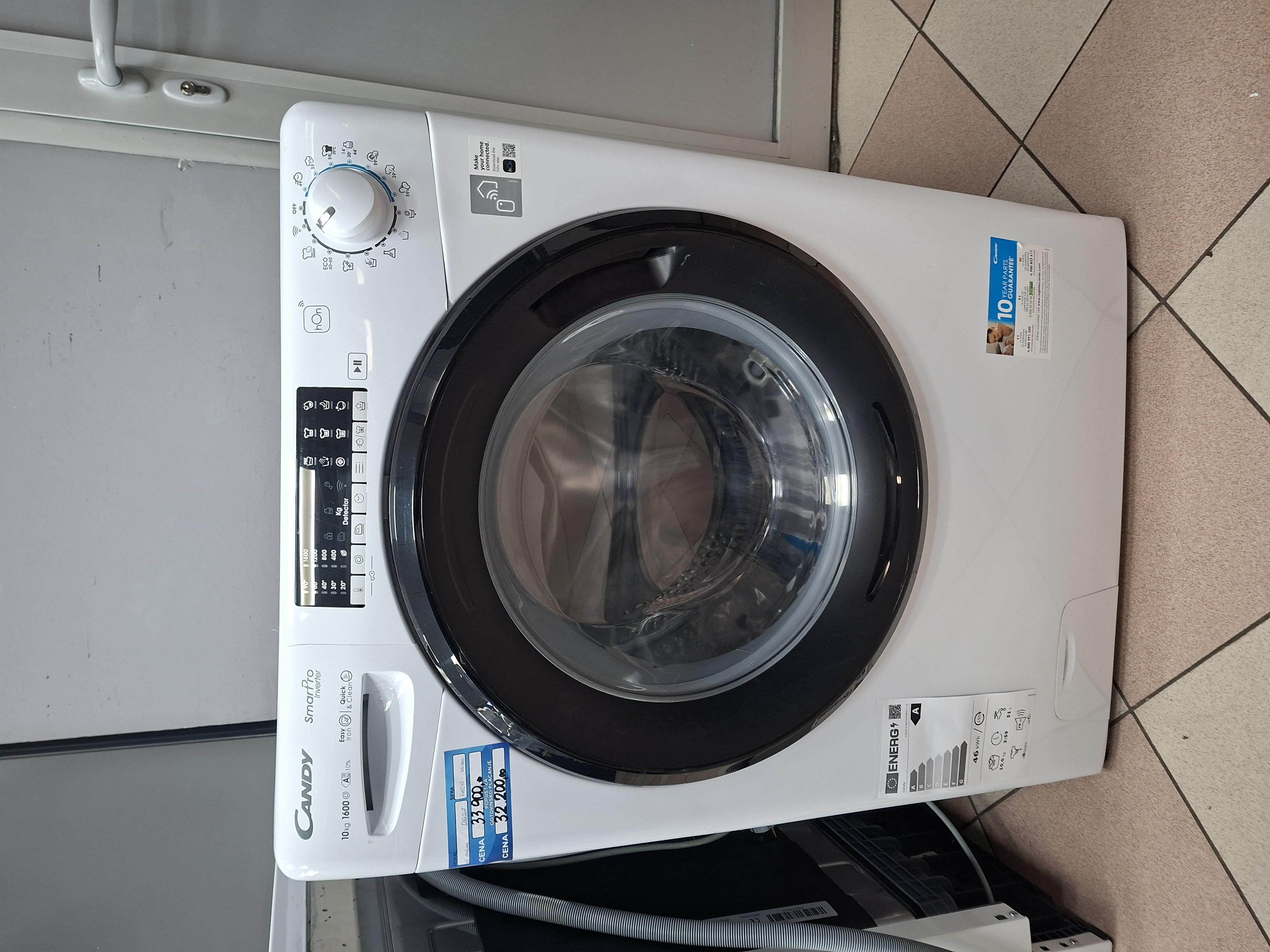 Veš mašina Candy CSO6106TWMB6/1-S , 10 kg.