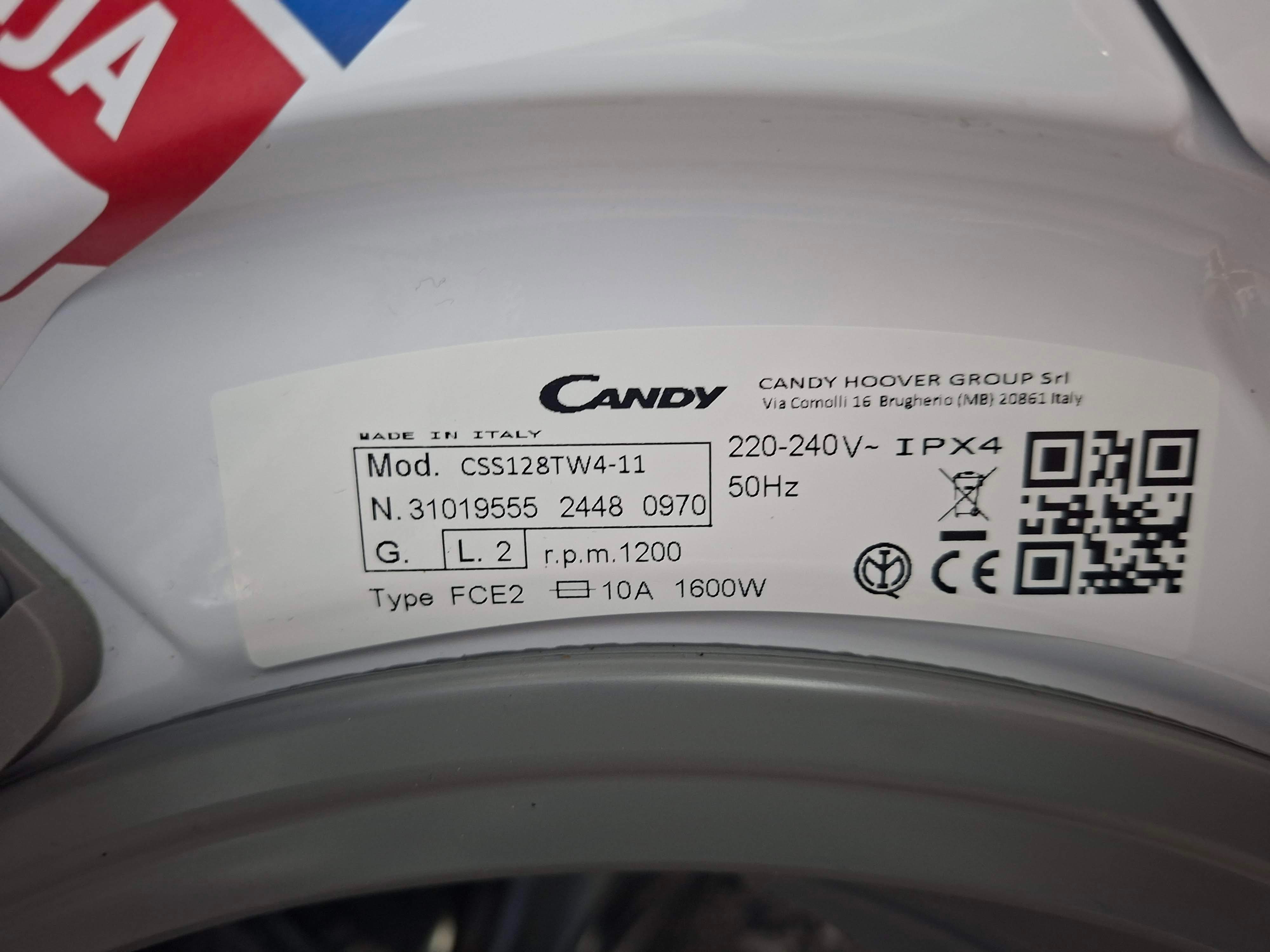 Veš mašina Candy CSS128TW4-11 (2) , 8 kg