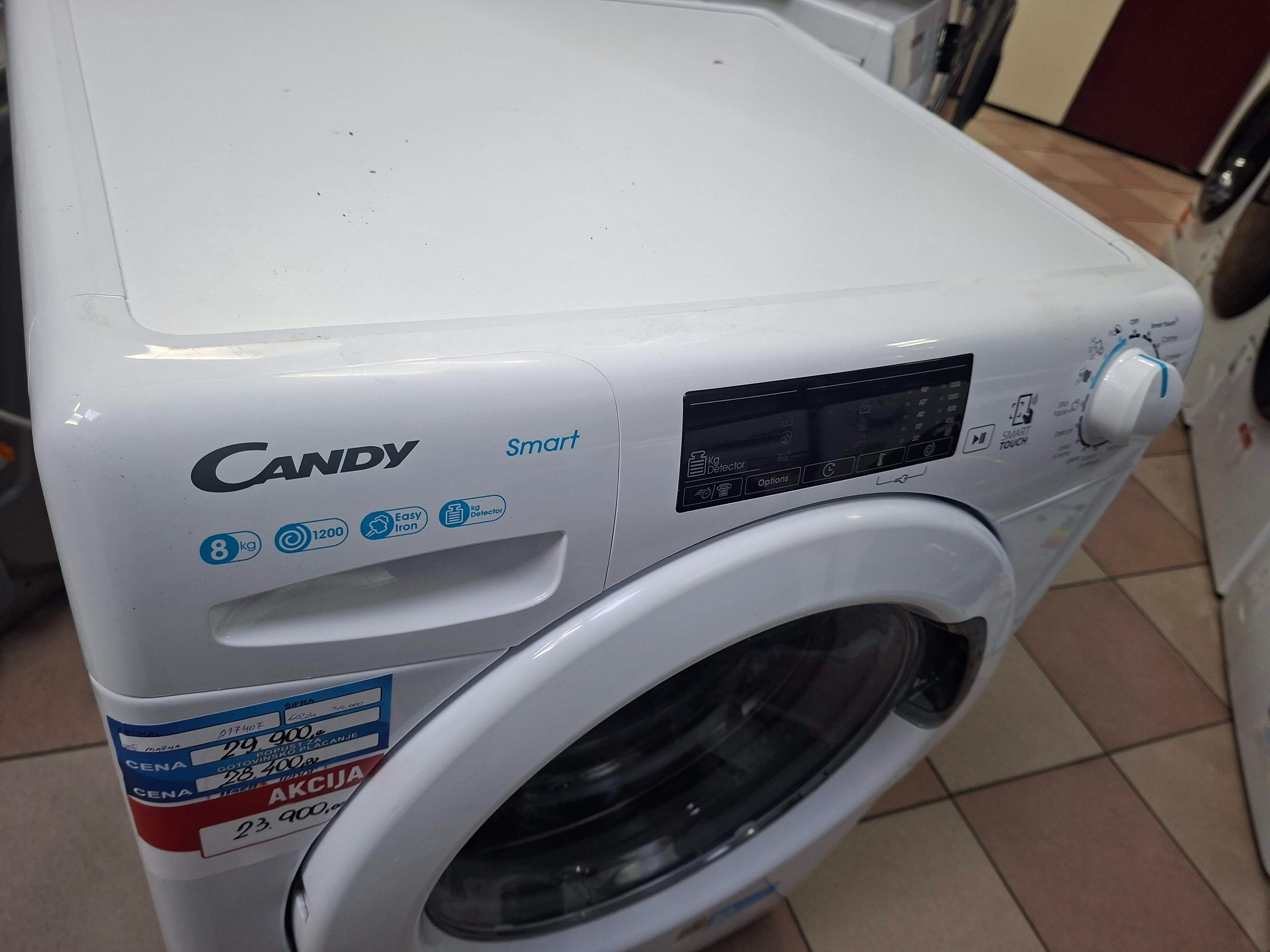 Veš mašina Candy CSS128TW4-11 (2) , 8 kg