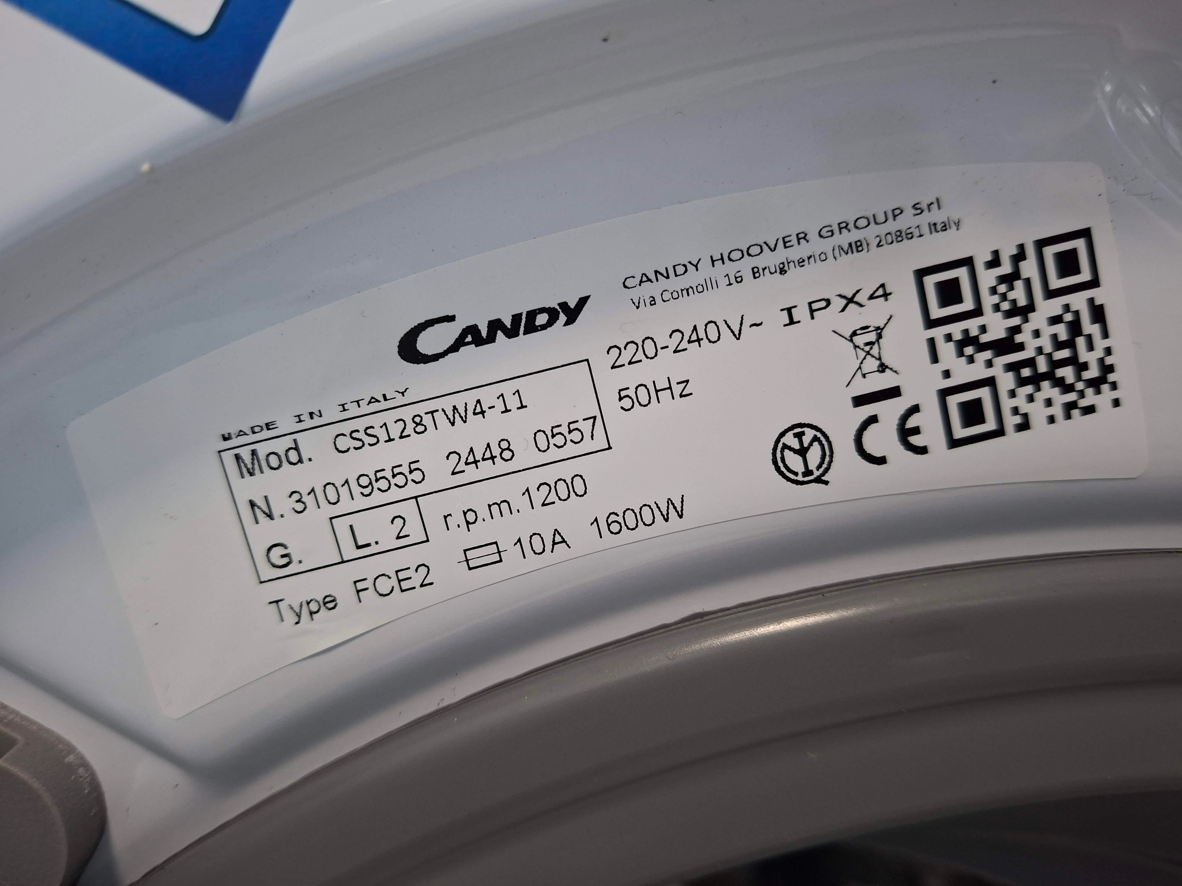 Veš mašina Candy CSS128TW4-11 , 8 kg