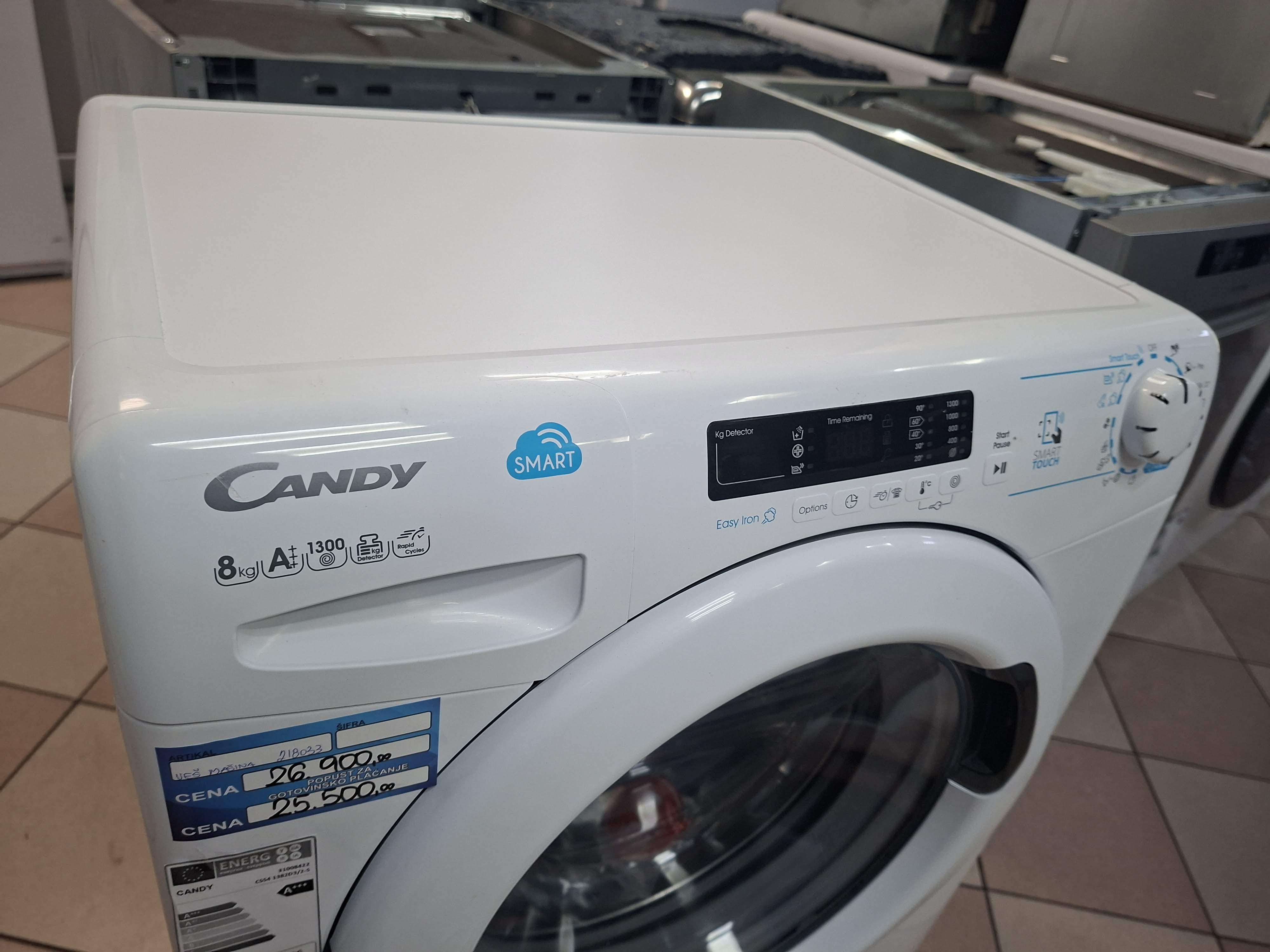 Veš mašina Candy CSS4 1382D3/2-S , 8 kg.