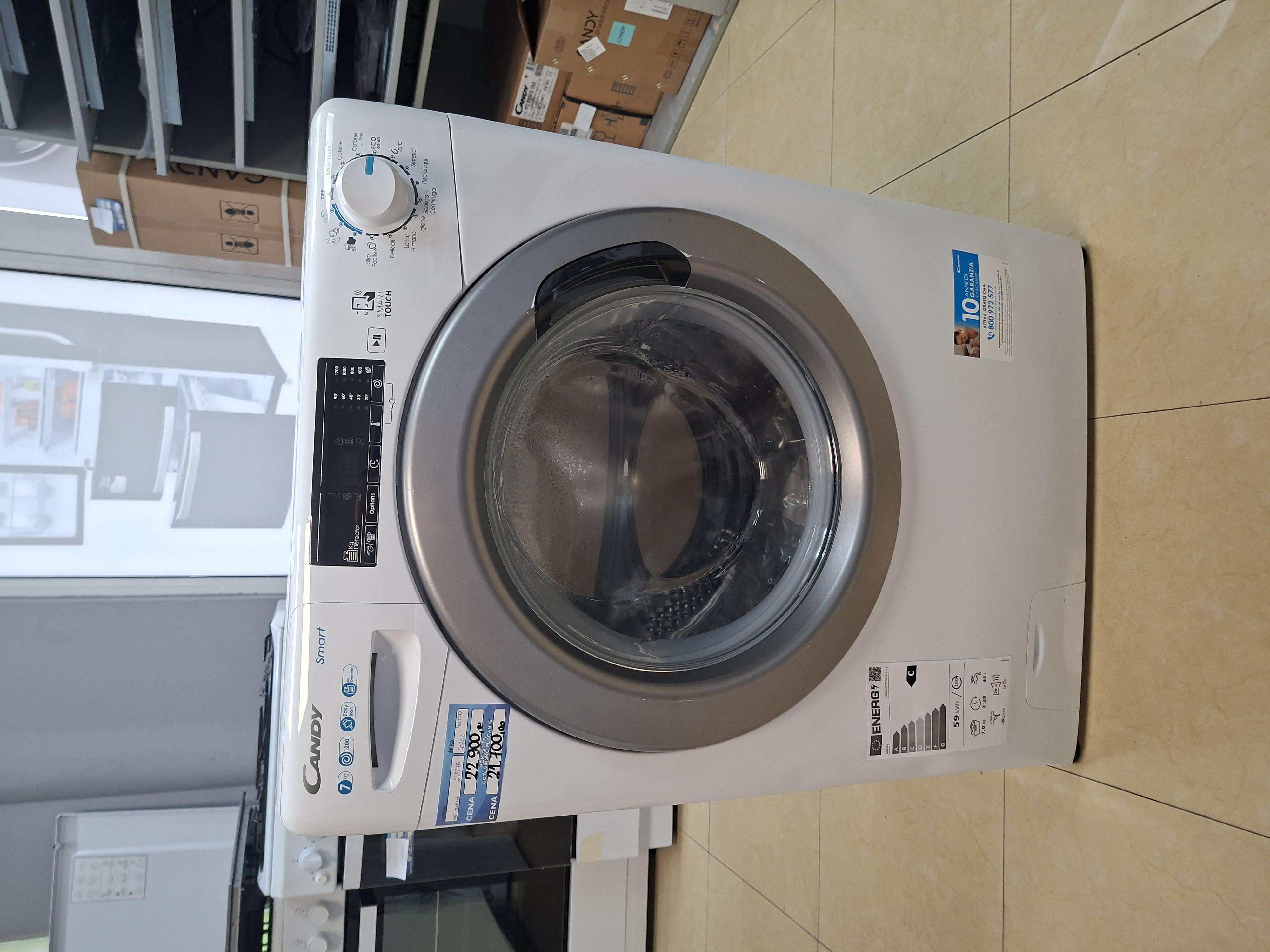 Veš mašina Candy CSS4127TWR3/1-11 , 7 kg, slim