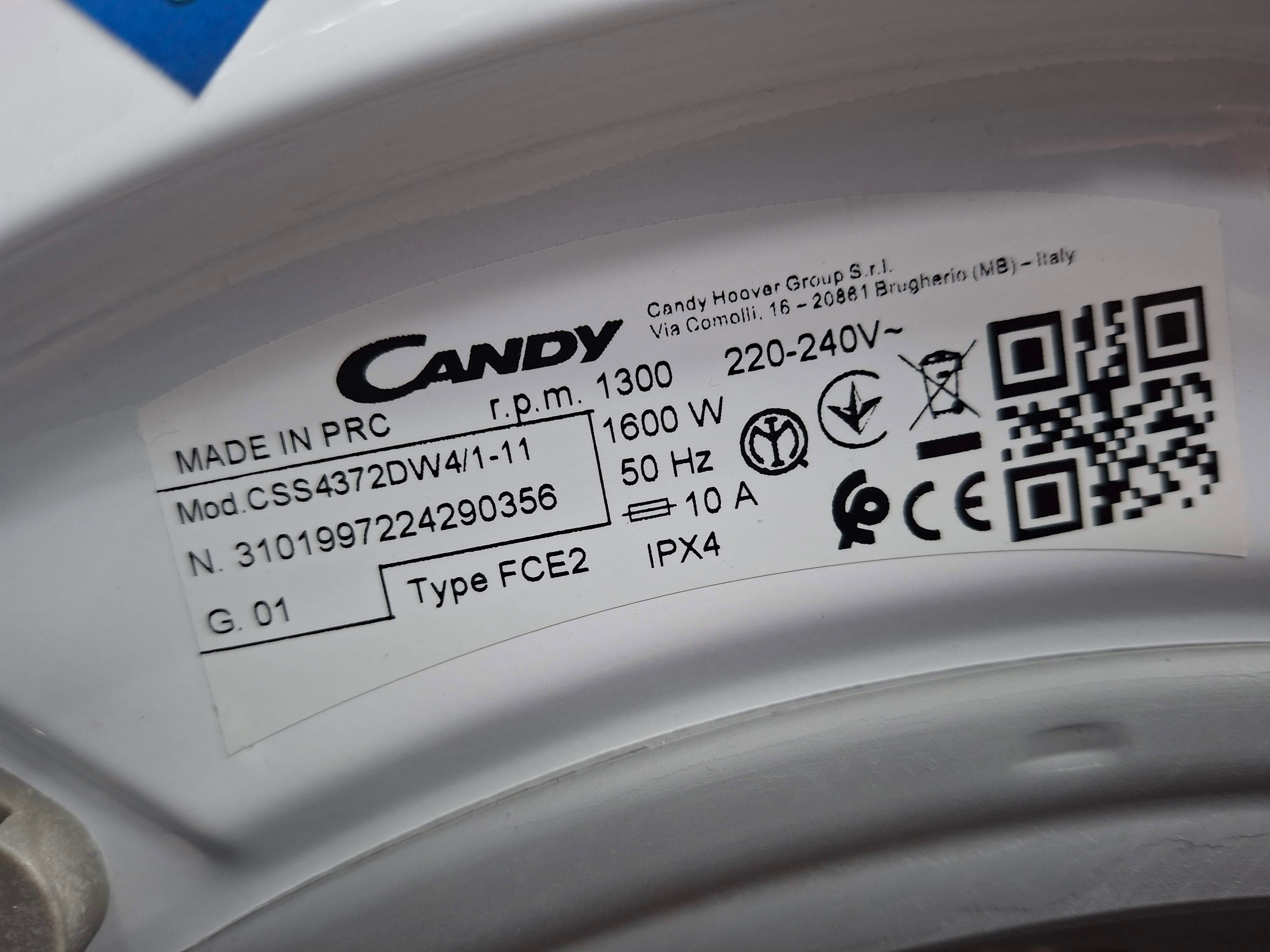 Veš mašina Candy CSS4372DW4/1-11, 7kg, slim