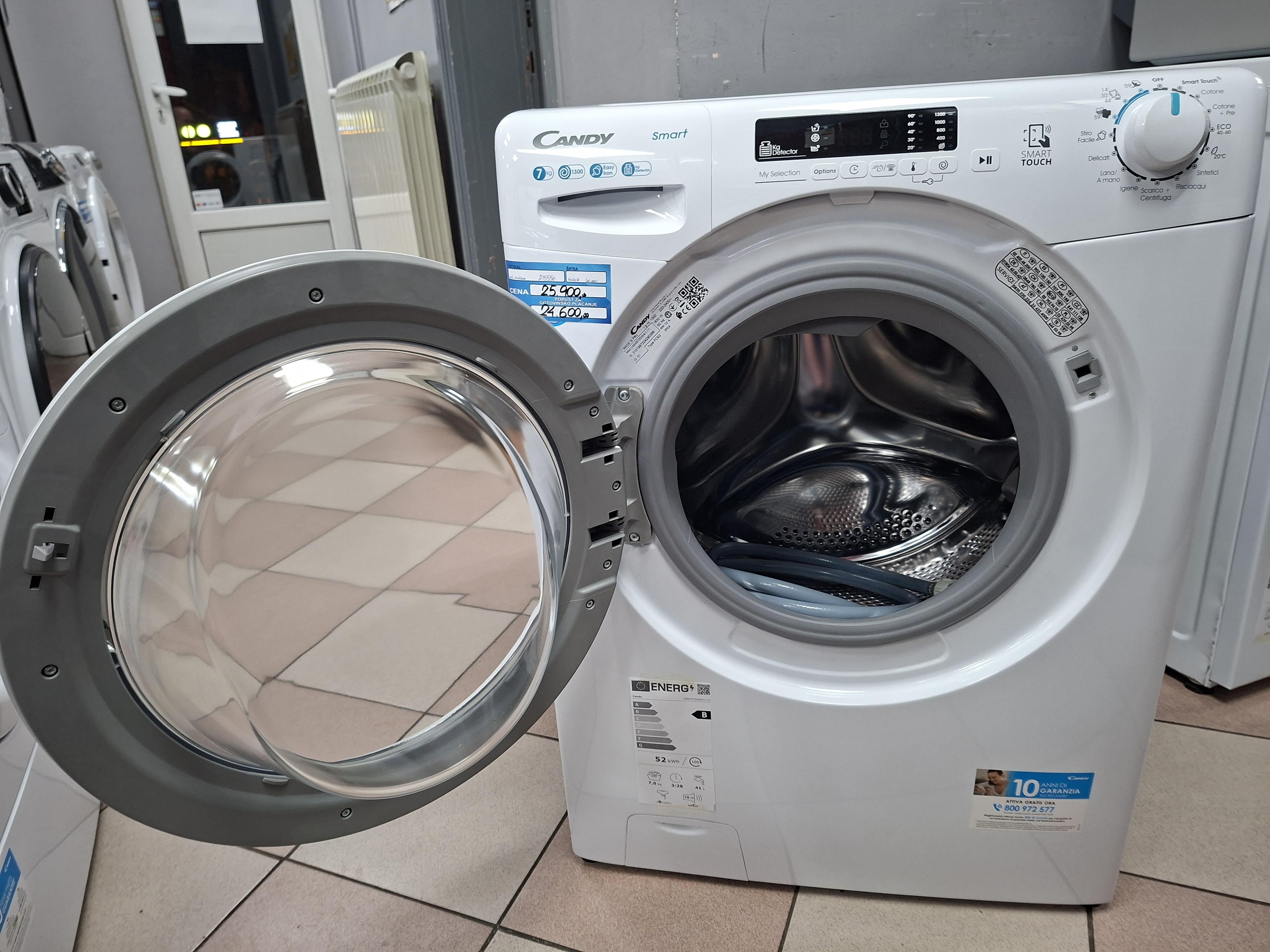 Veš mašina Candy CSS4372DW4/1-11, 7kg, slim