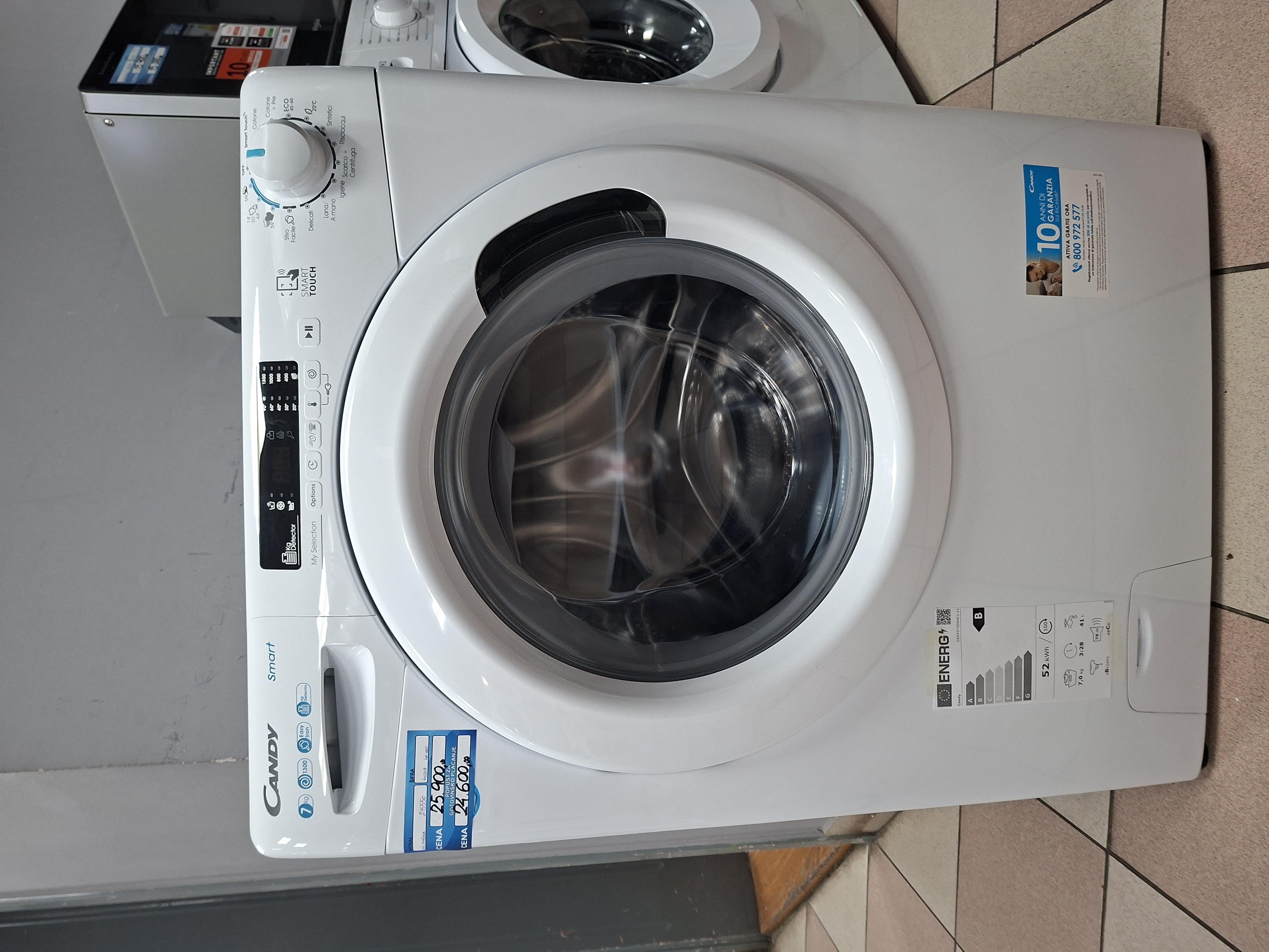 Veš mašina Candy CSS4372DW4/1-11, 7kg, slim