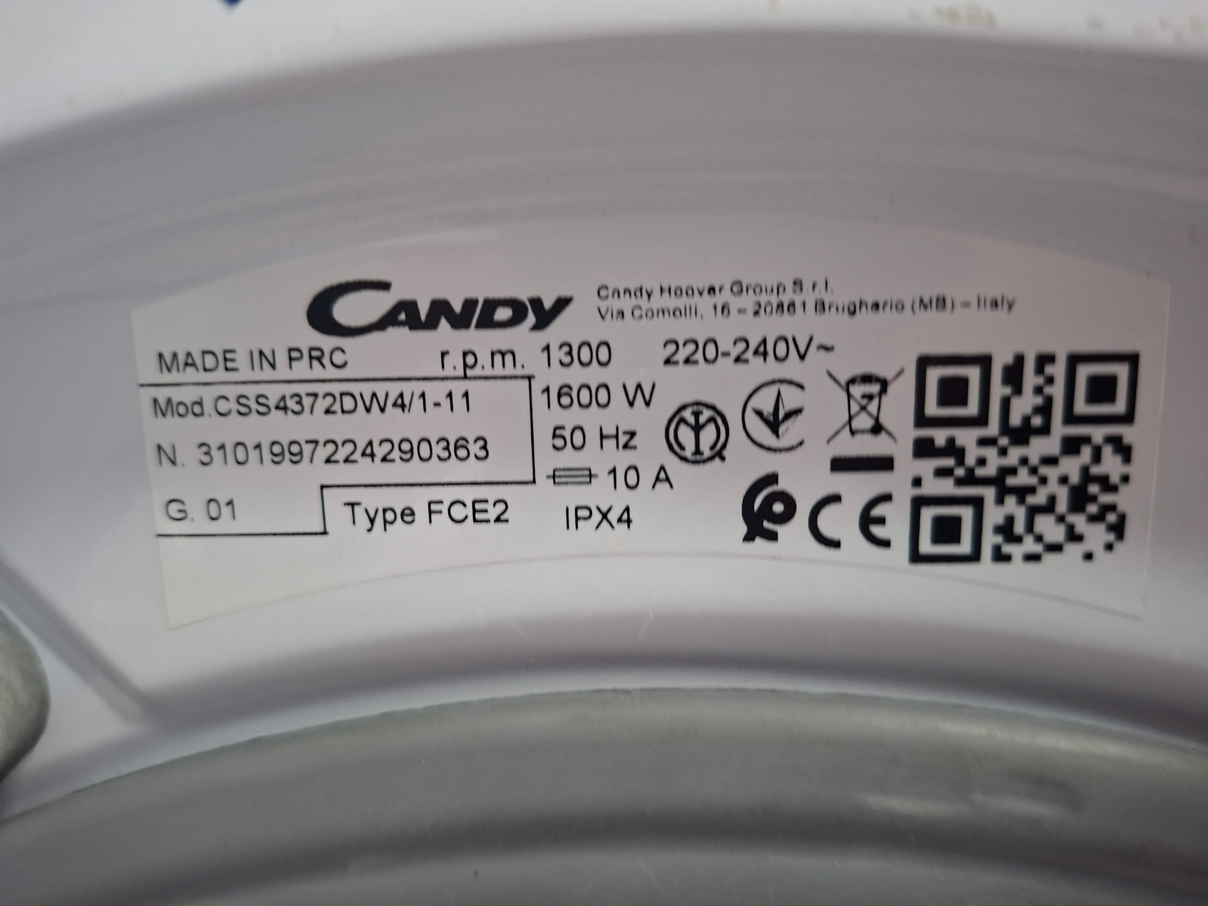 Veš mašina Candy CSS4372DW4/1-11, 7kg, slim