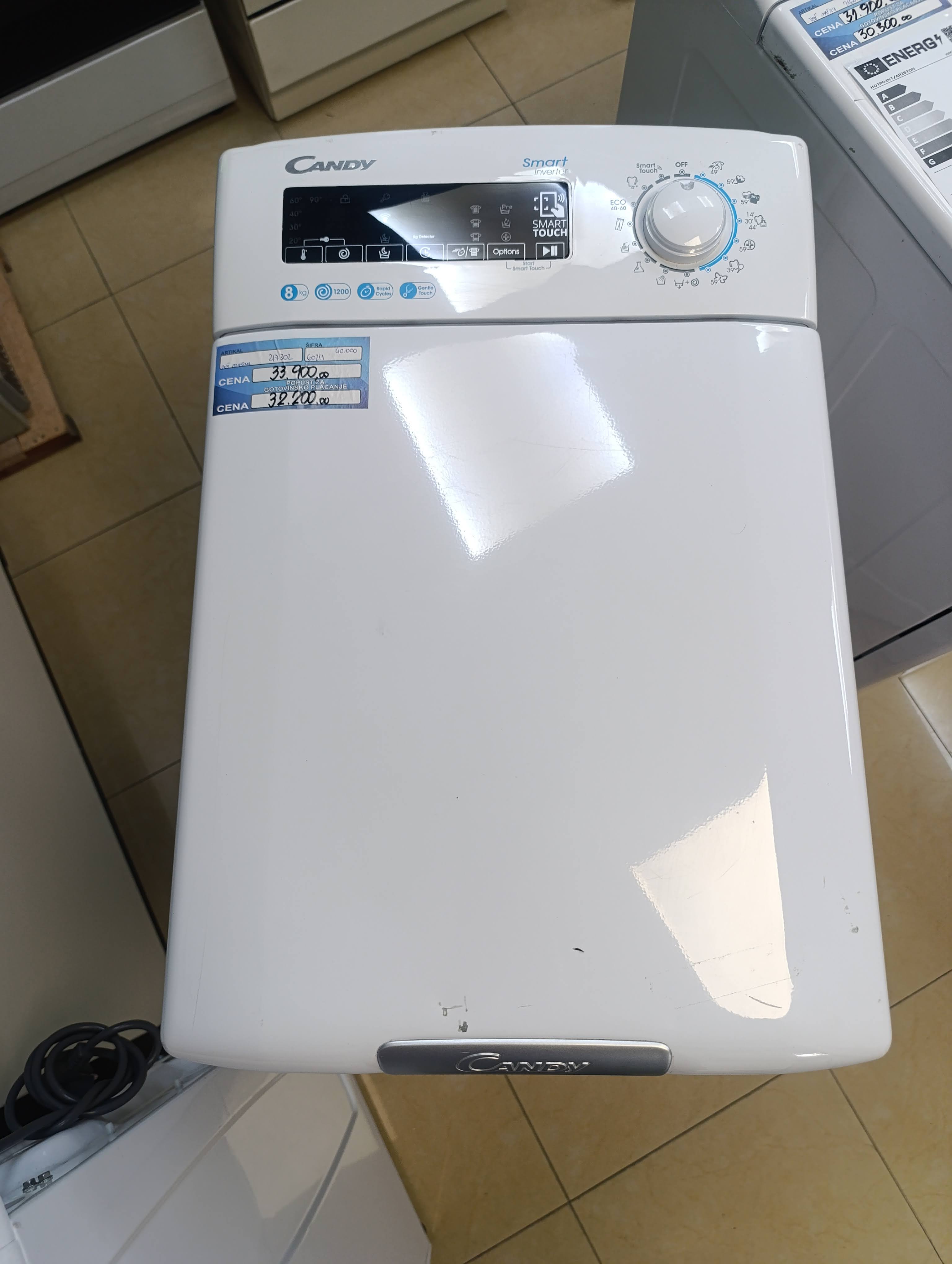 Veš mašina Candy CSTG 28TMV5/1-S, 8kg