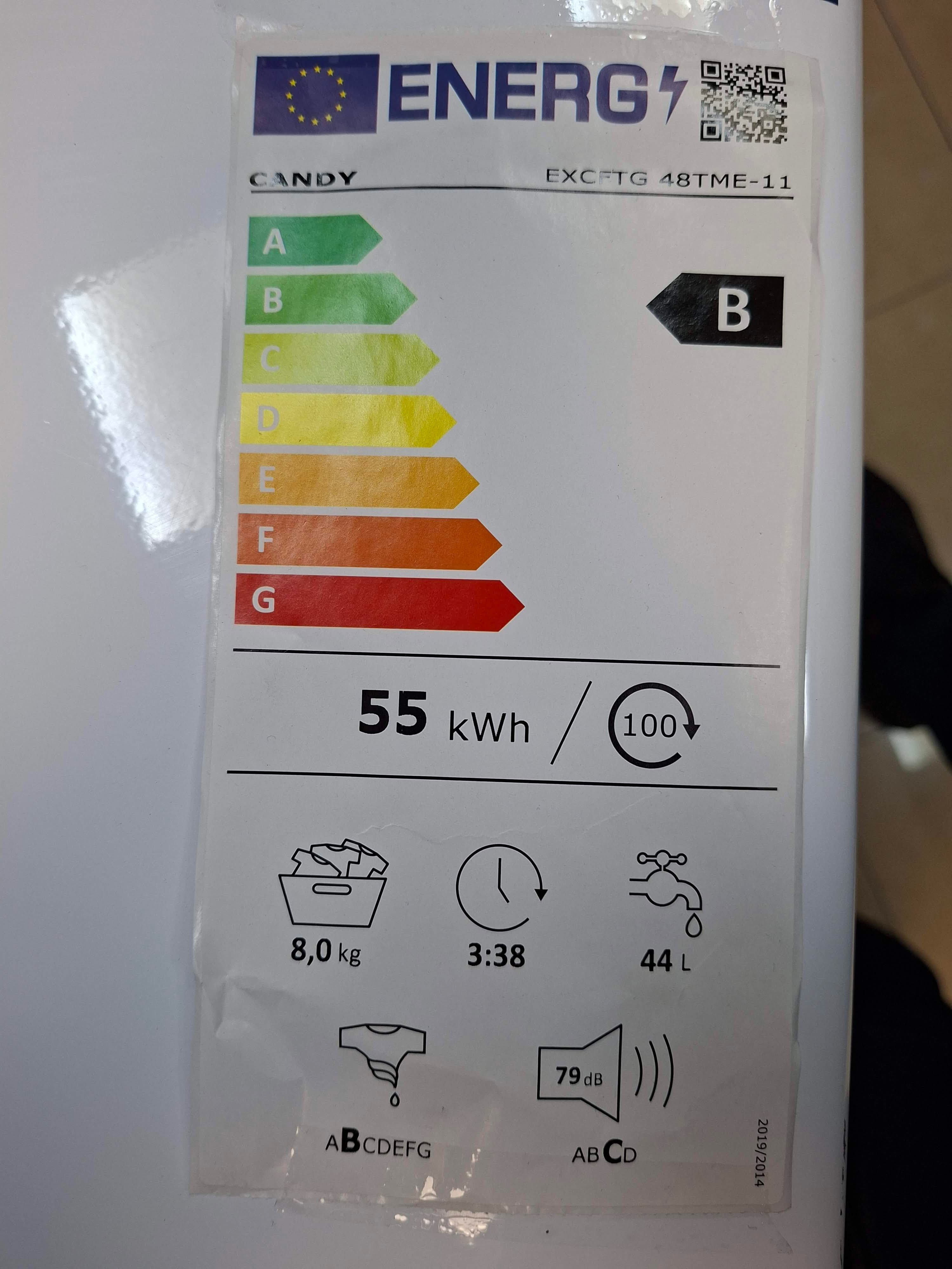 Veš mašina Candy EXCFTG 48TME-11 , 8 kg.