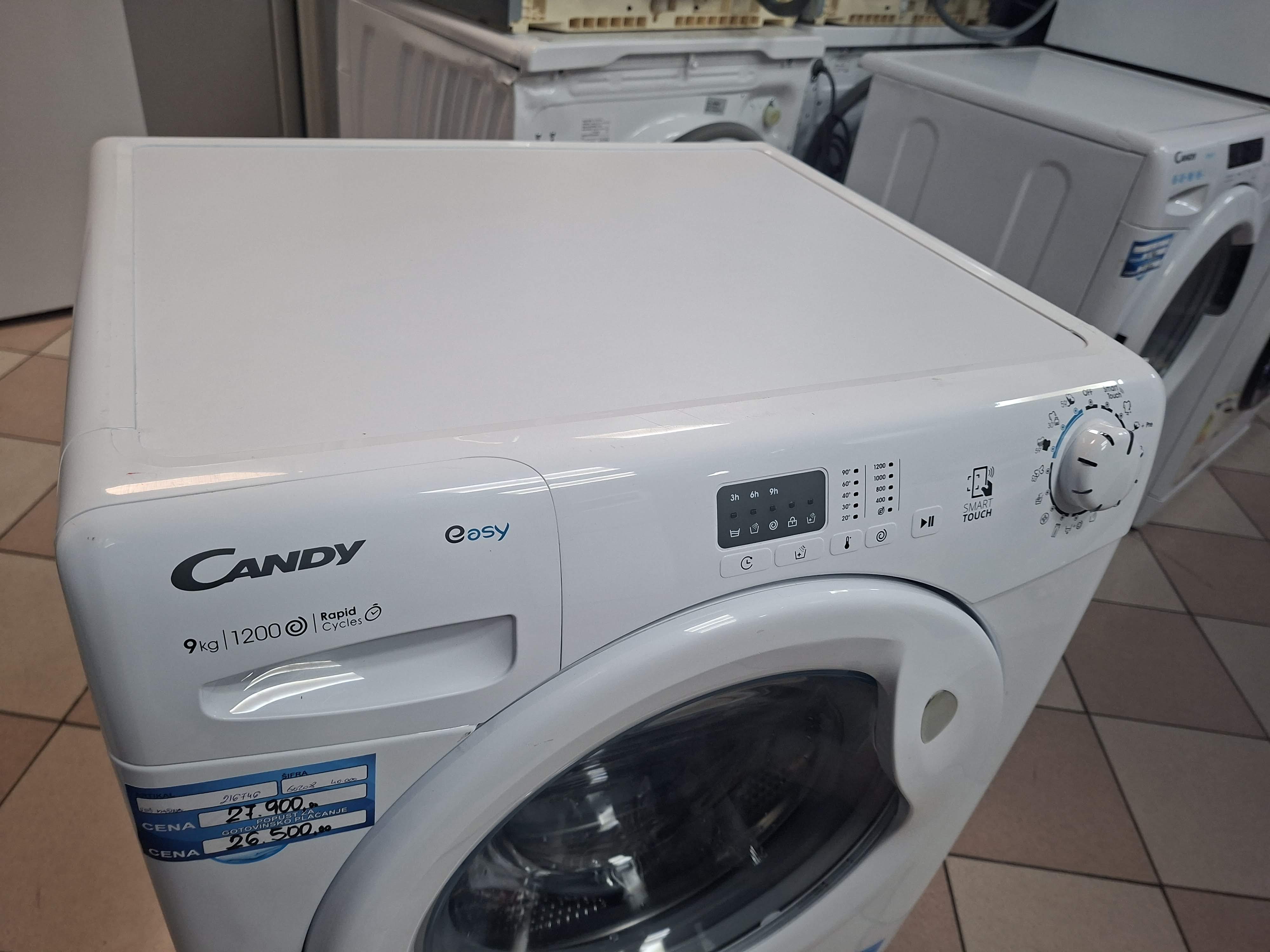 Veš mašina Candy EY 1291DE/1-S , 9 kg