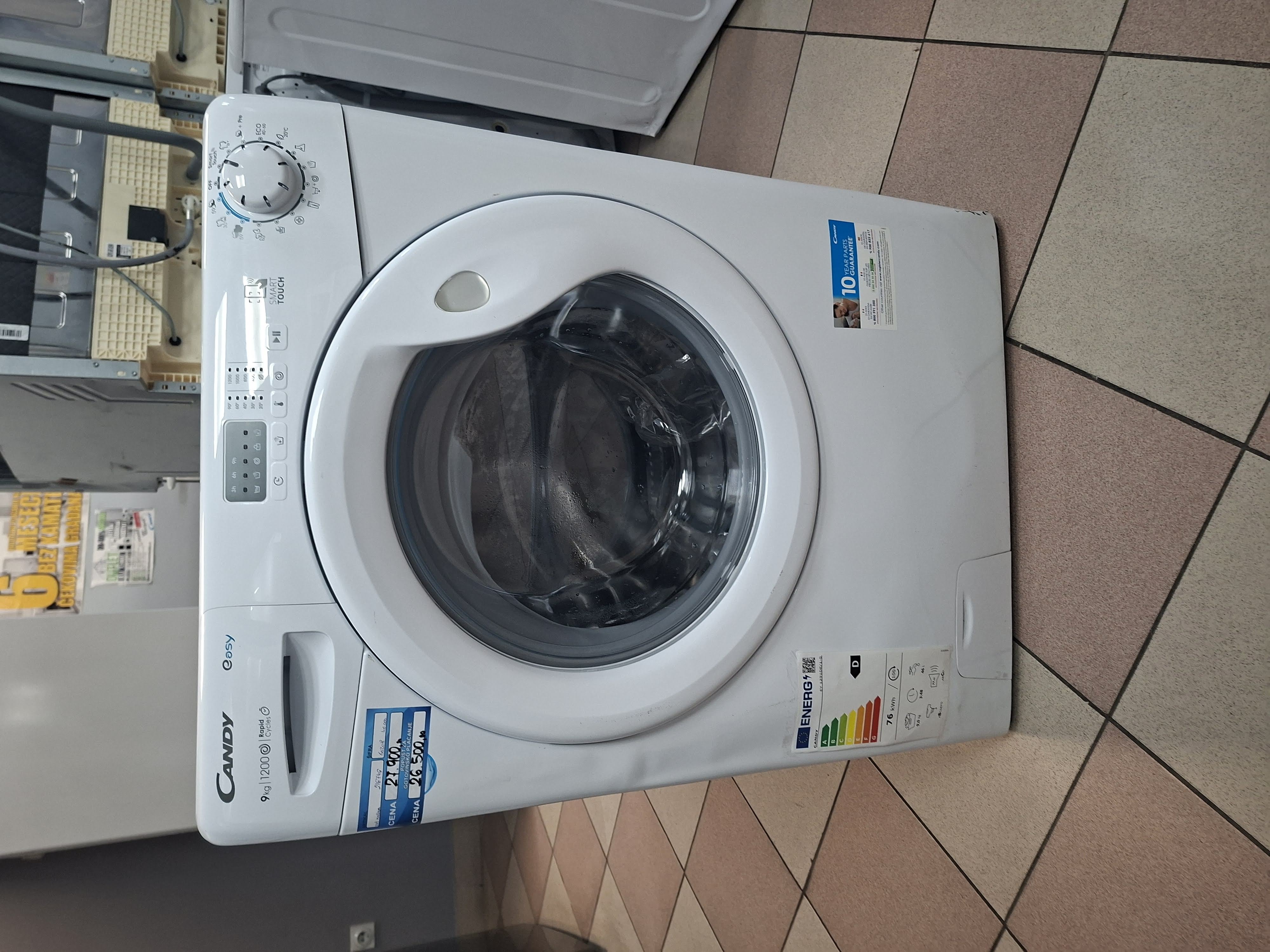 Veš mašina Candy EY 1291DE/1-S , 9 kg