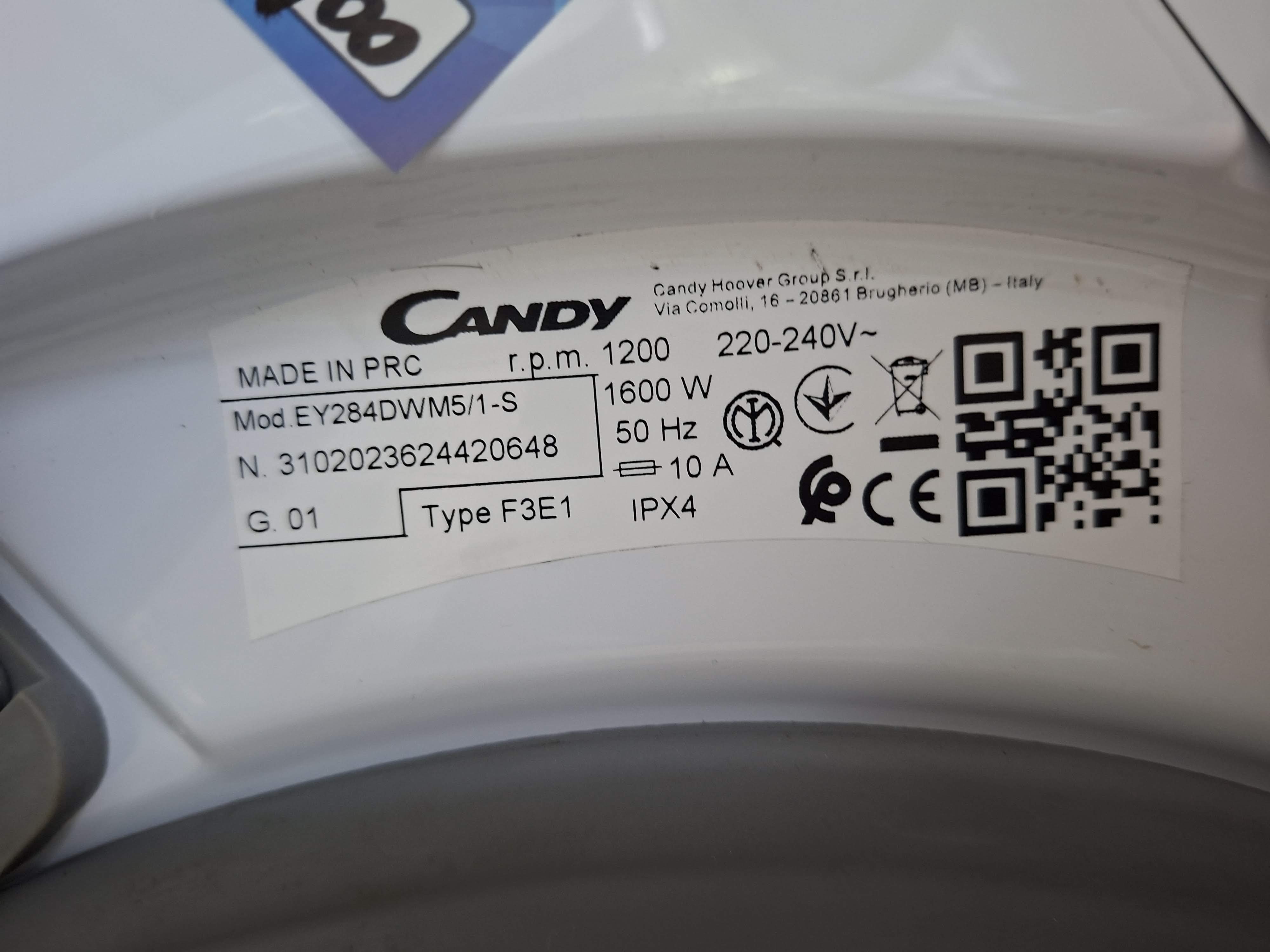 Veš mašina Candy EY284DWM5/1-S , 8 kg.