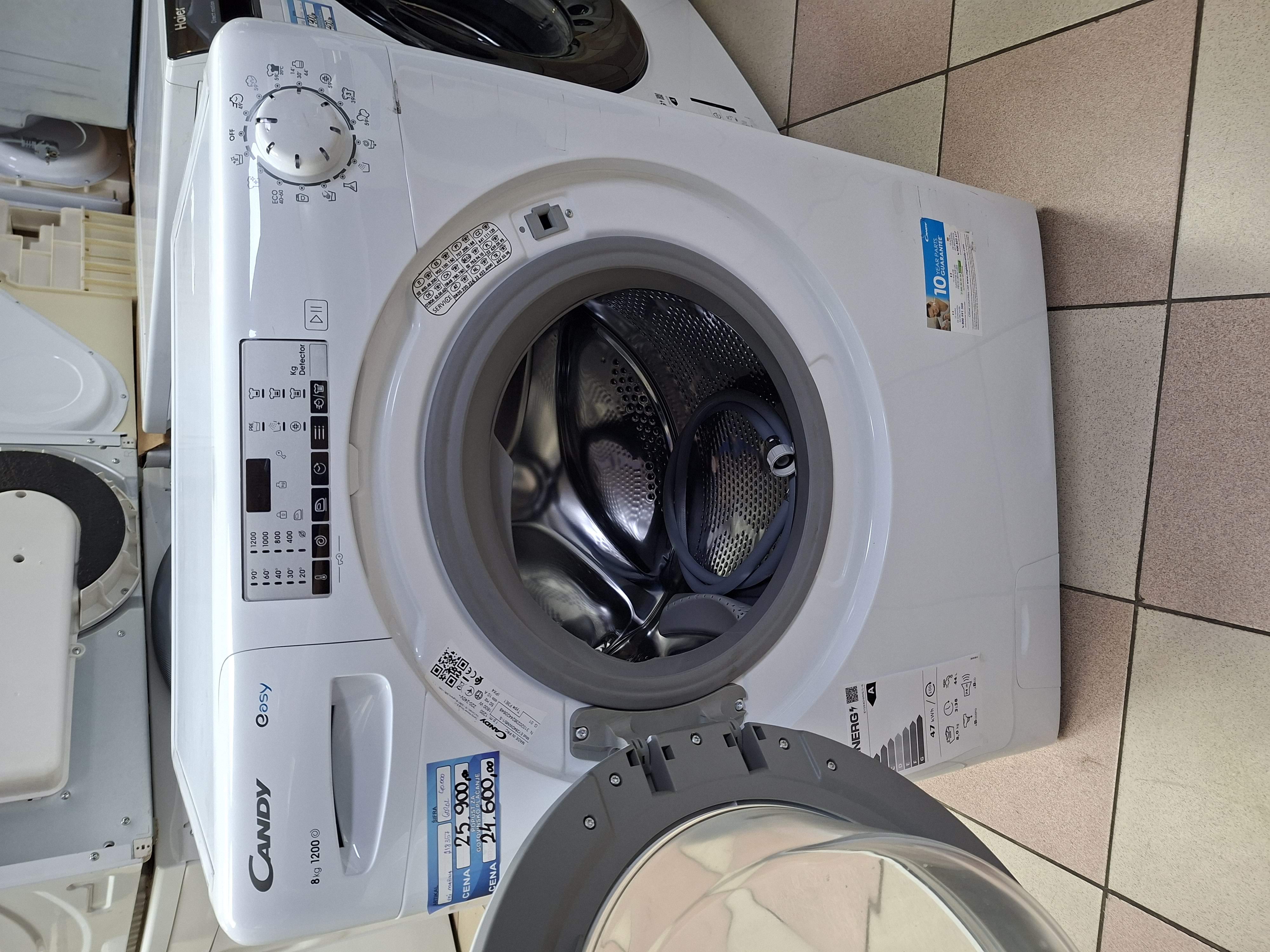 Veš mašina Candy EY284DWM5/1-S , 8 kg.