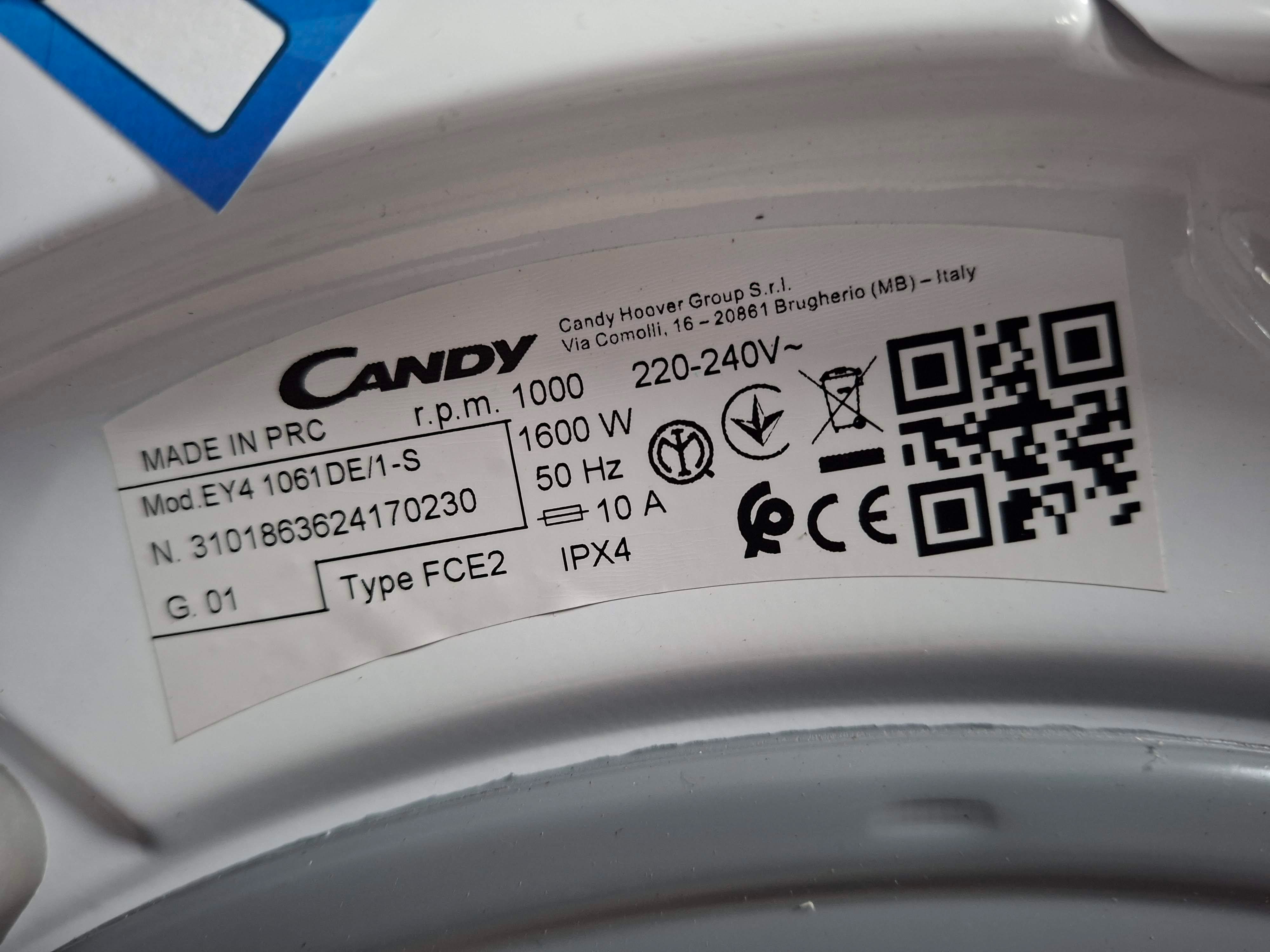 Veš mašina Candy EY4 1061DE/1-S, 6 kg, slim