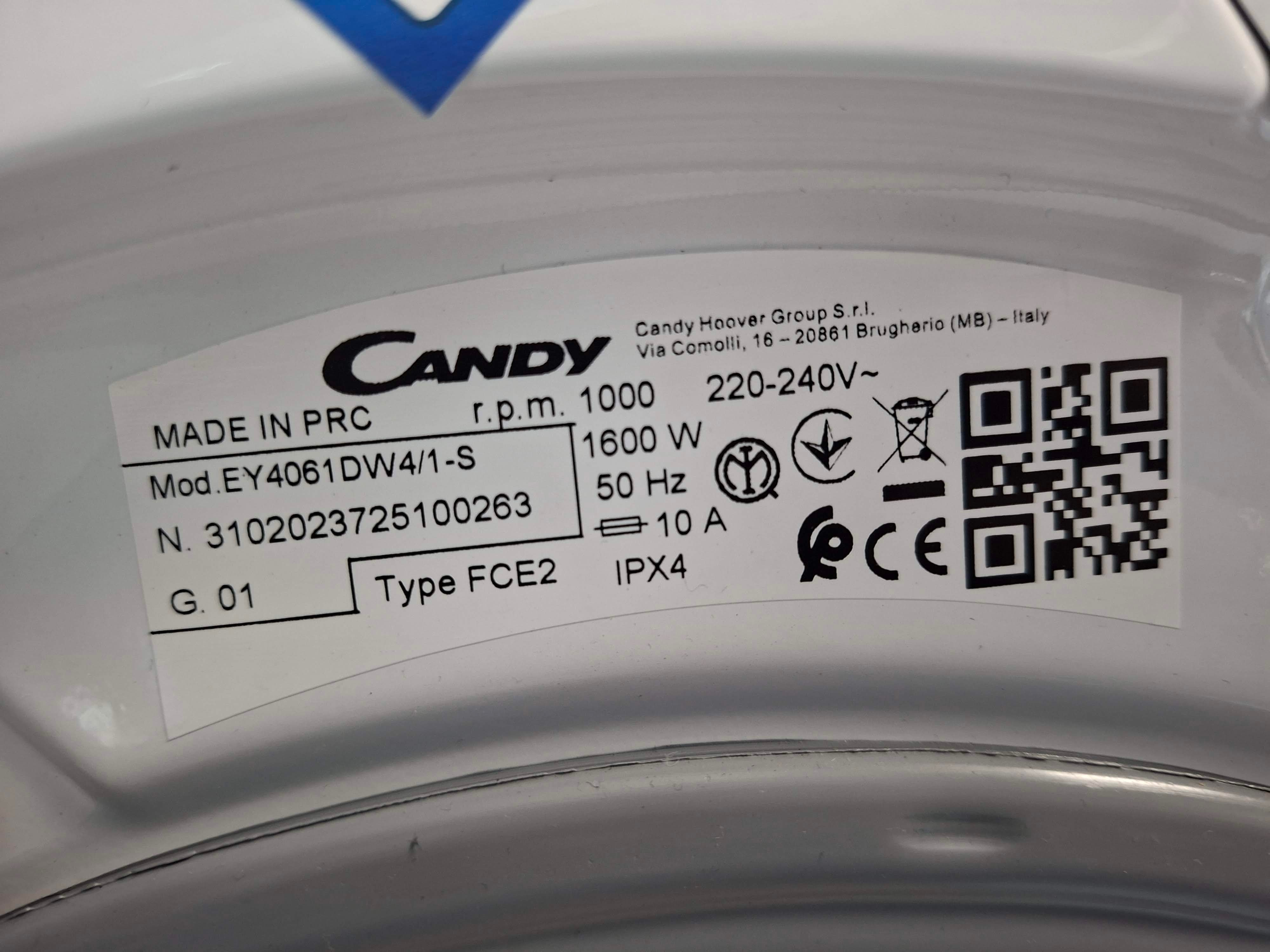 Veš mašina Candy EY4061DW4/1-S (2), 6 kg, slim