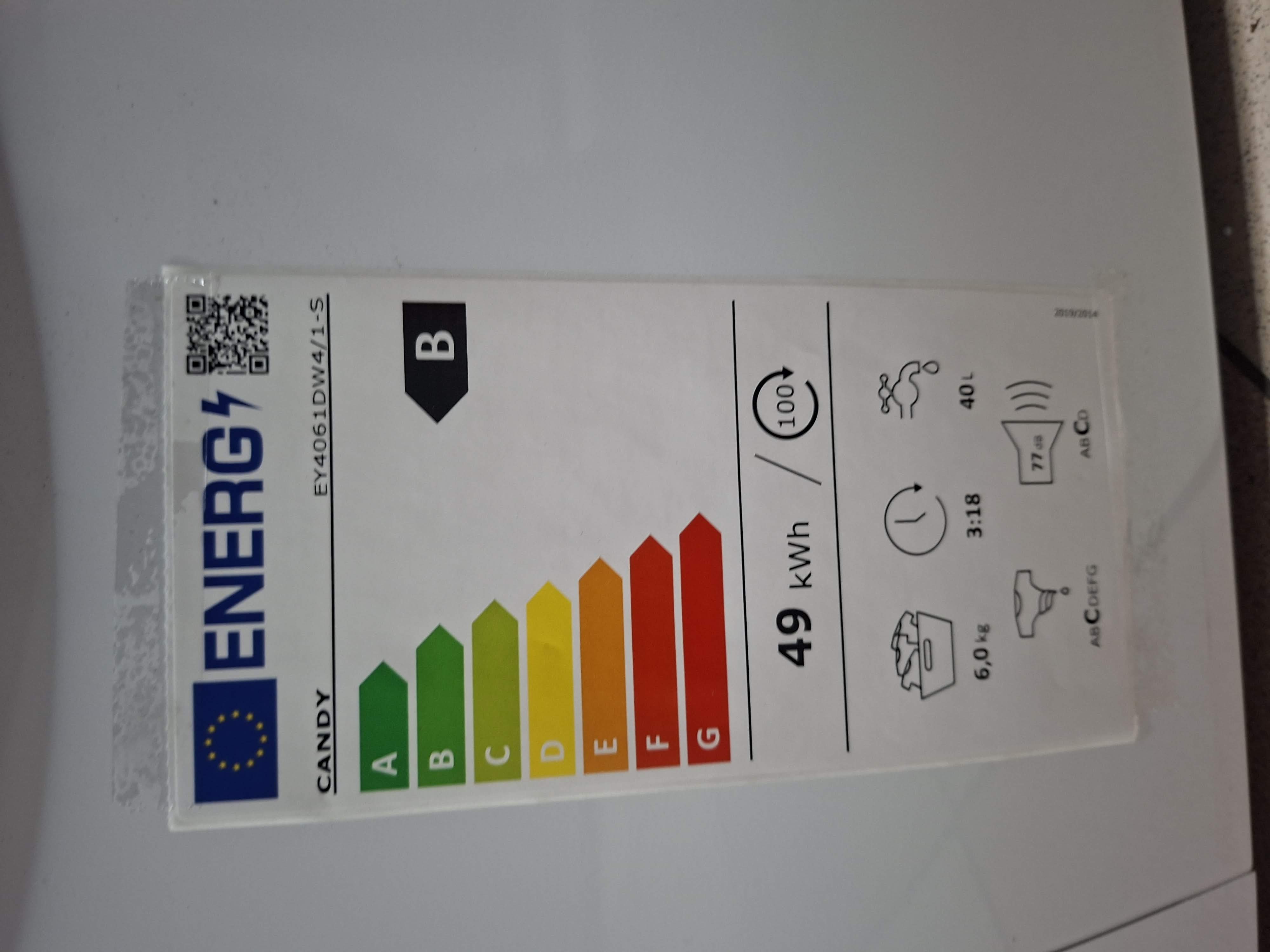 Veš mašina Candy EY4061DW4/1-S, 6 kg, slim