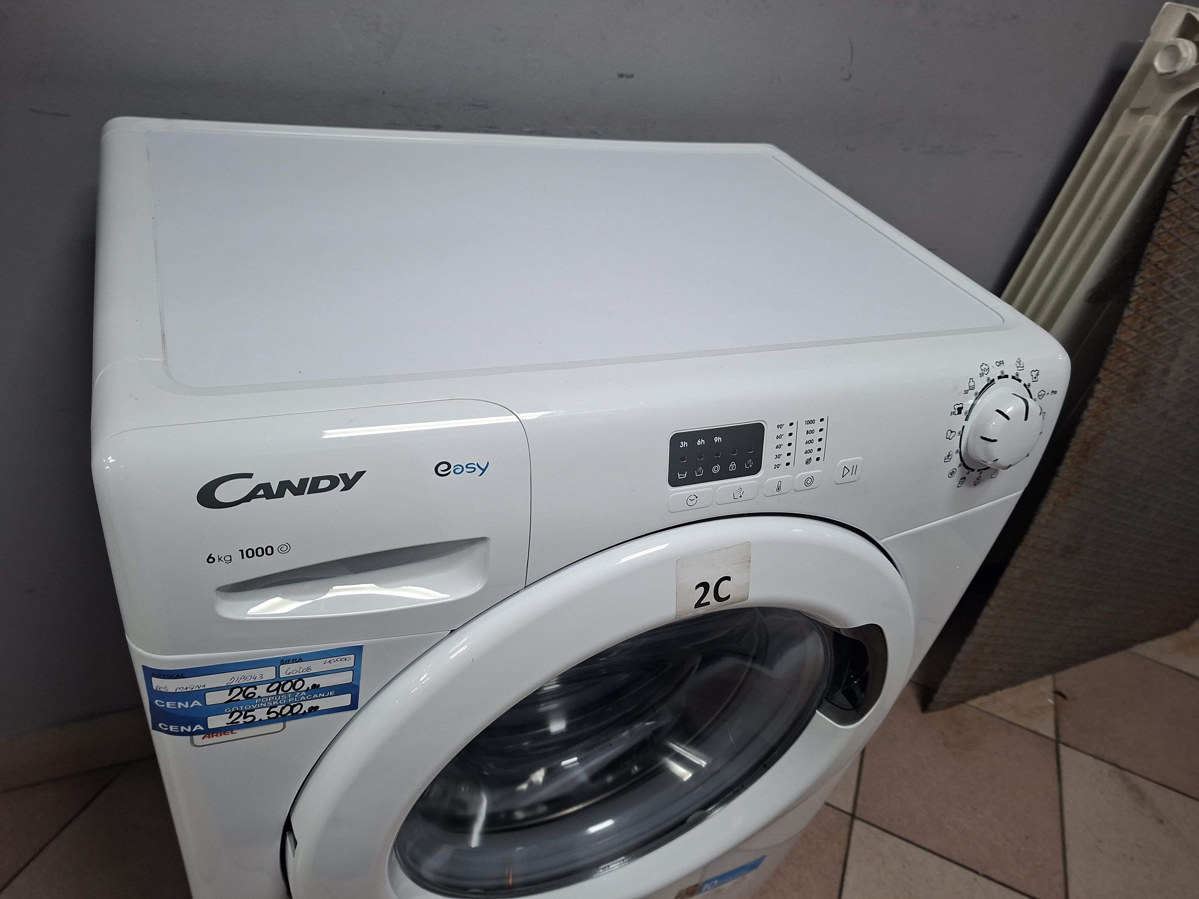 Veš mašina Candy EY4061DW4/1-S, 6 kg, slim