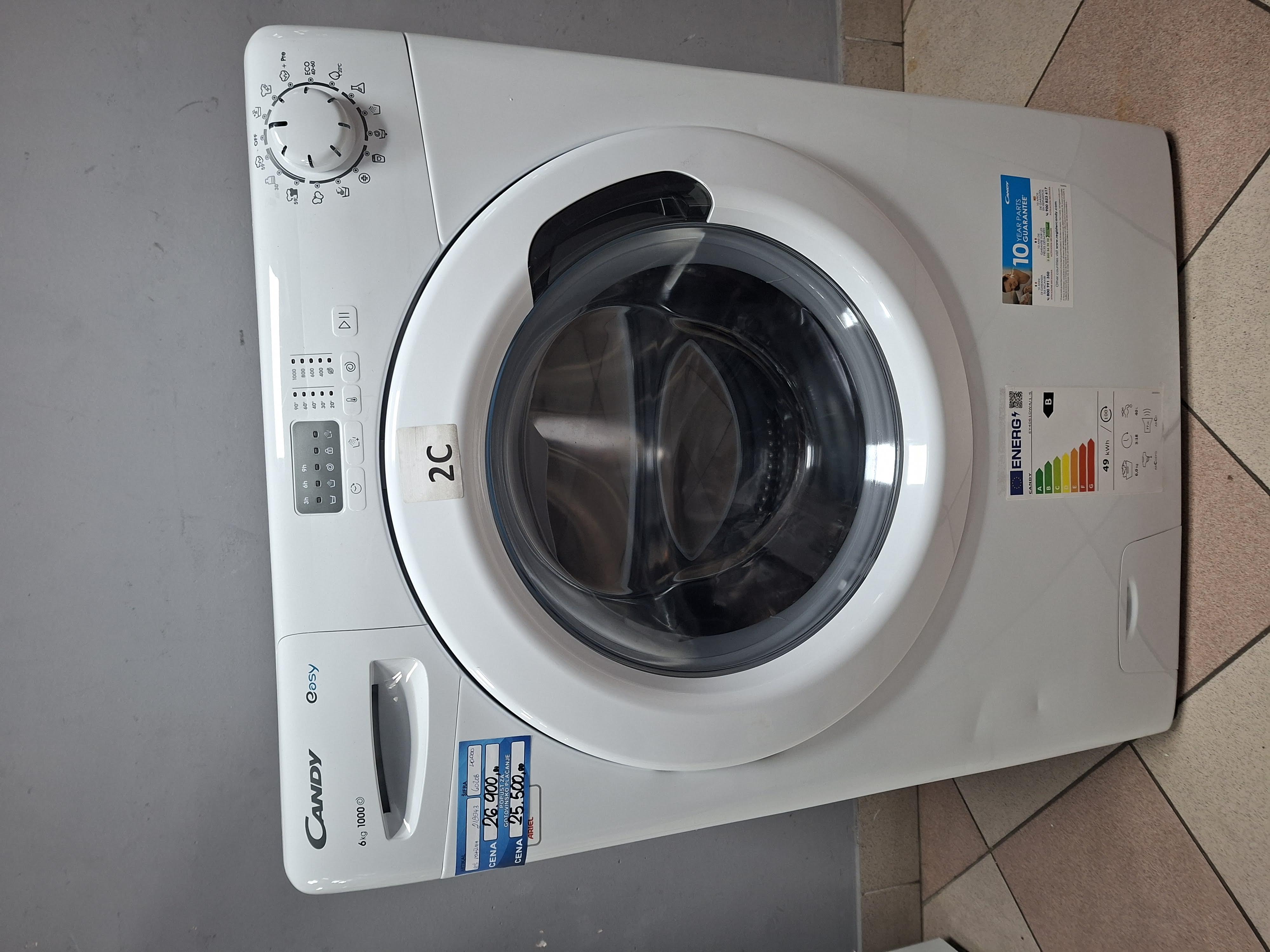 Veš mašina Candy EY4061DW4/1-S, 6 kg, slim