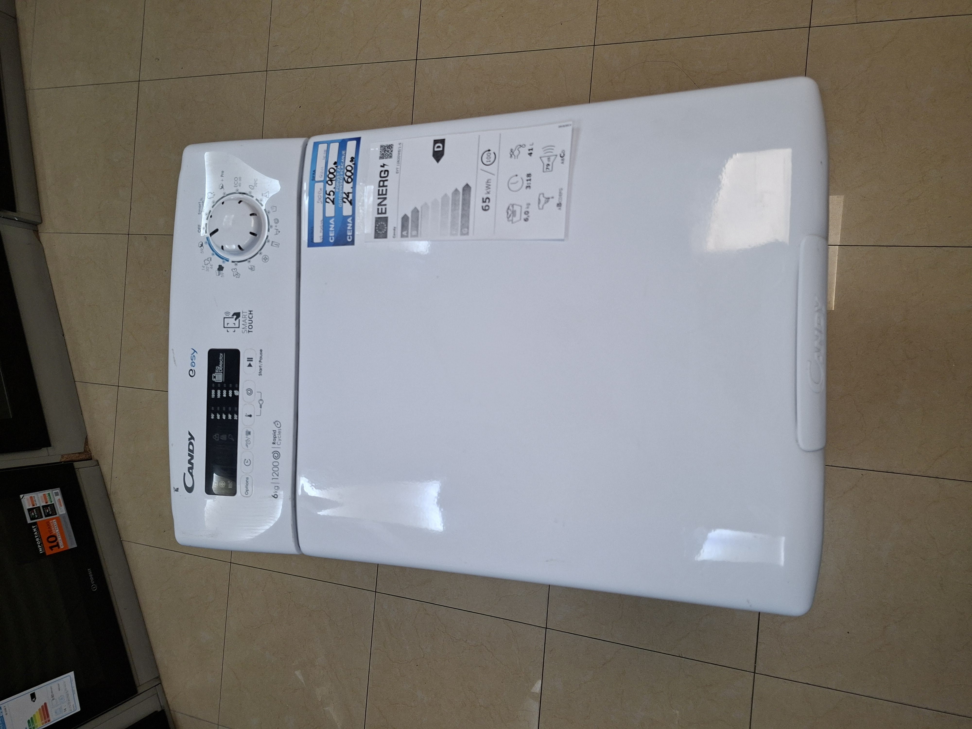 Veš mašina Candy EYT 1262DWE/1-S , 6 kg