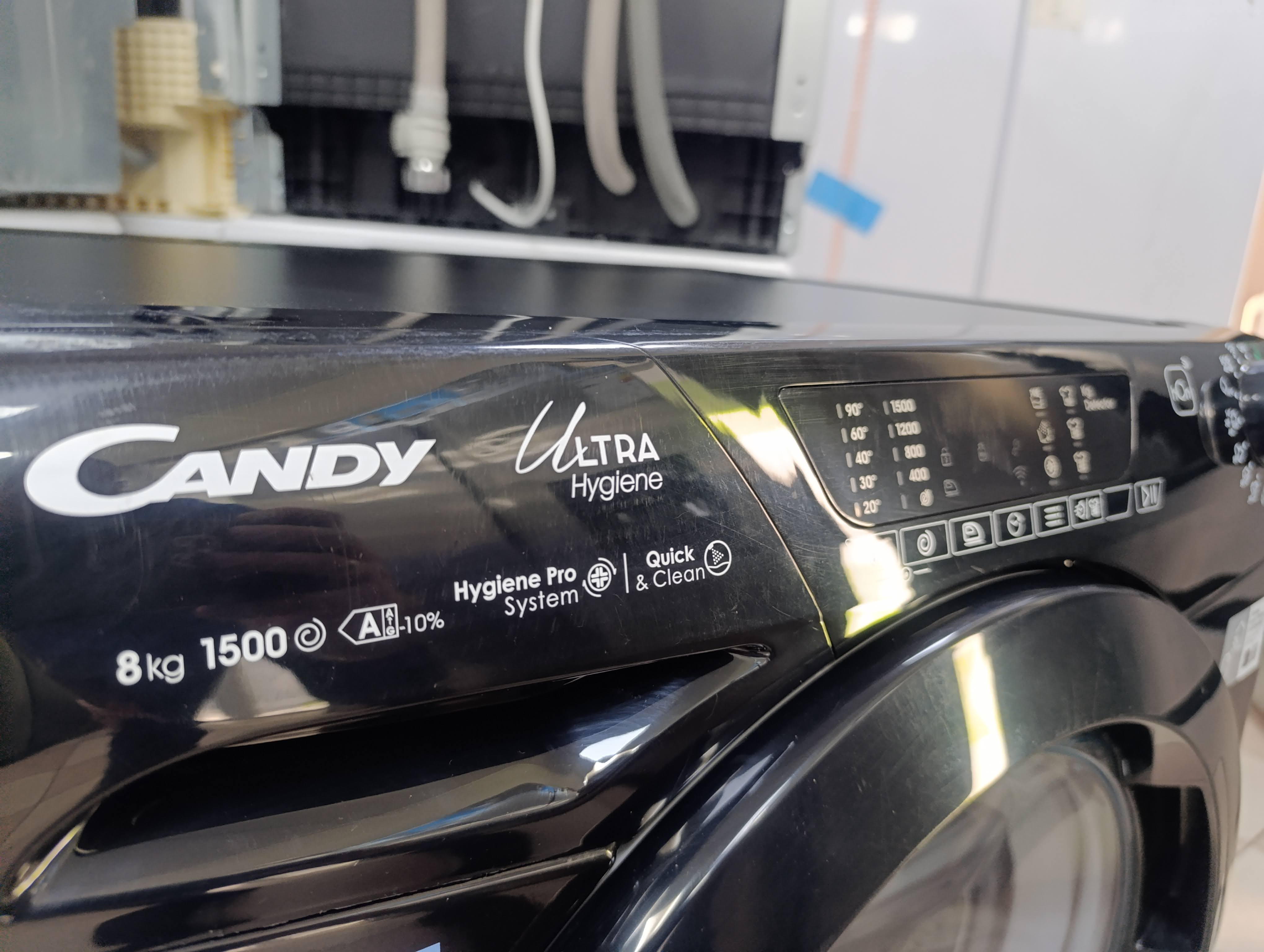 Veš mašina Candy HE1584TWMBB6-S , 8 kg.