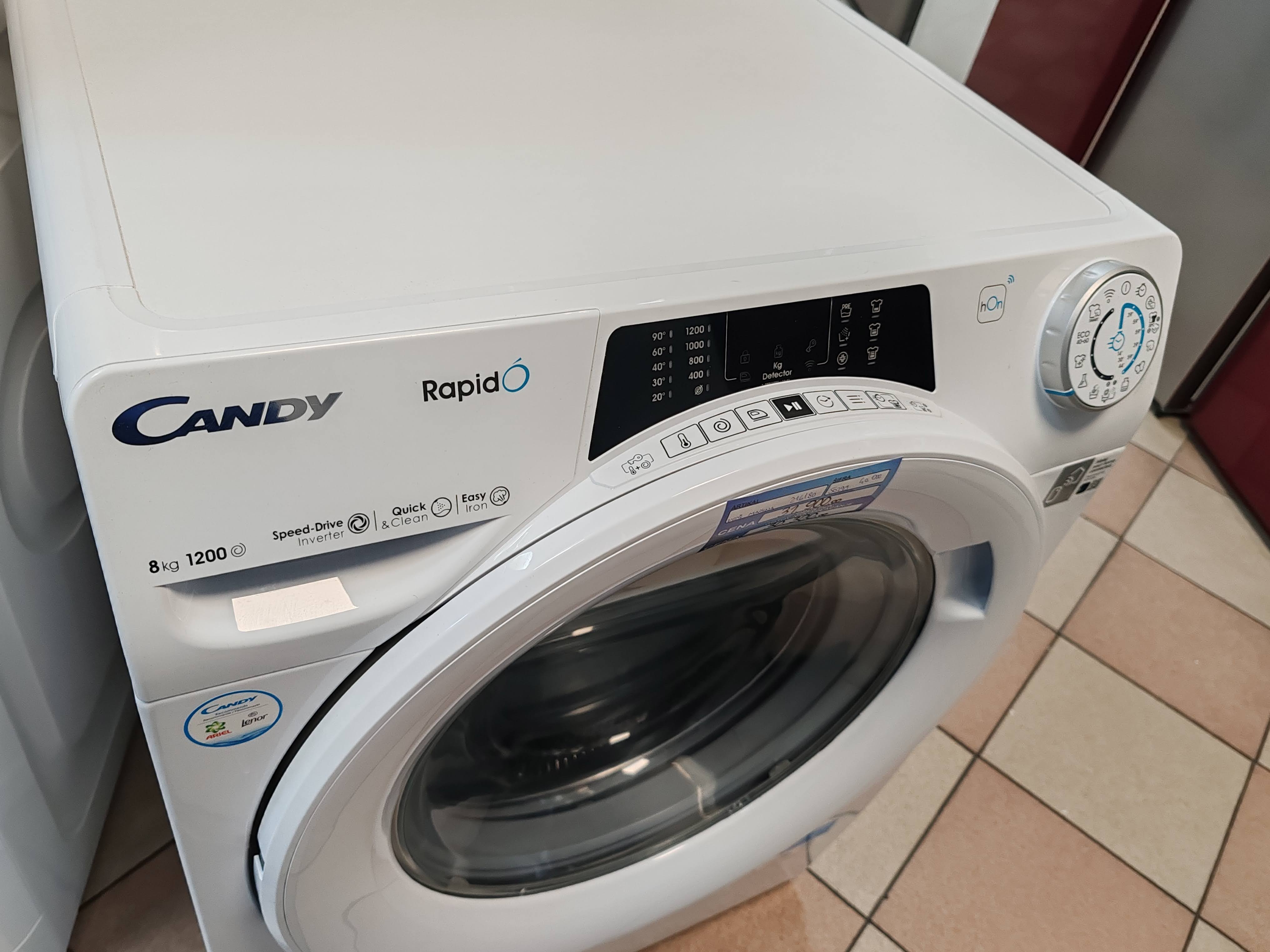 Veš mašina Candy RO 1284DWMT/1-S, 8 kg