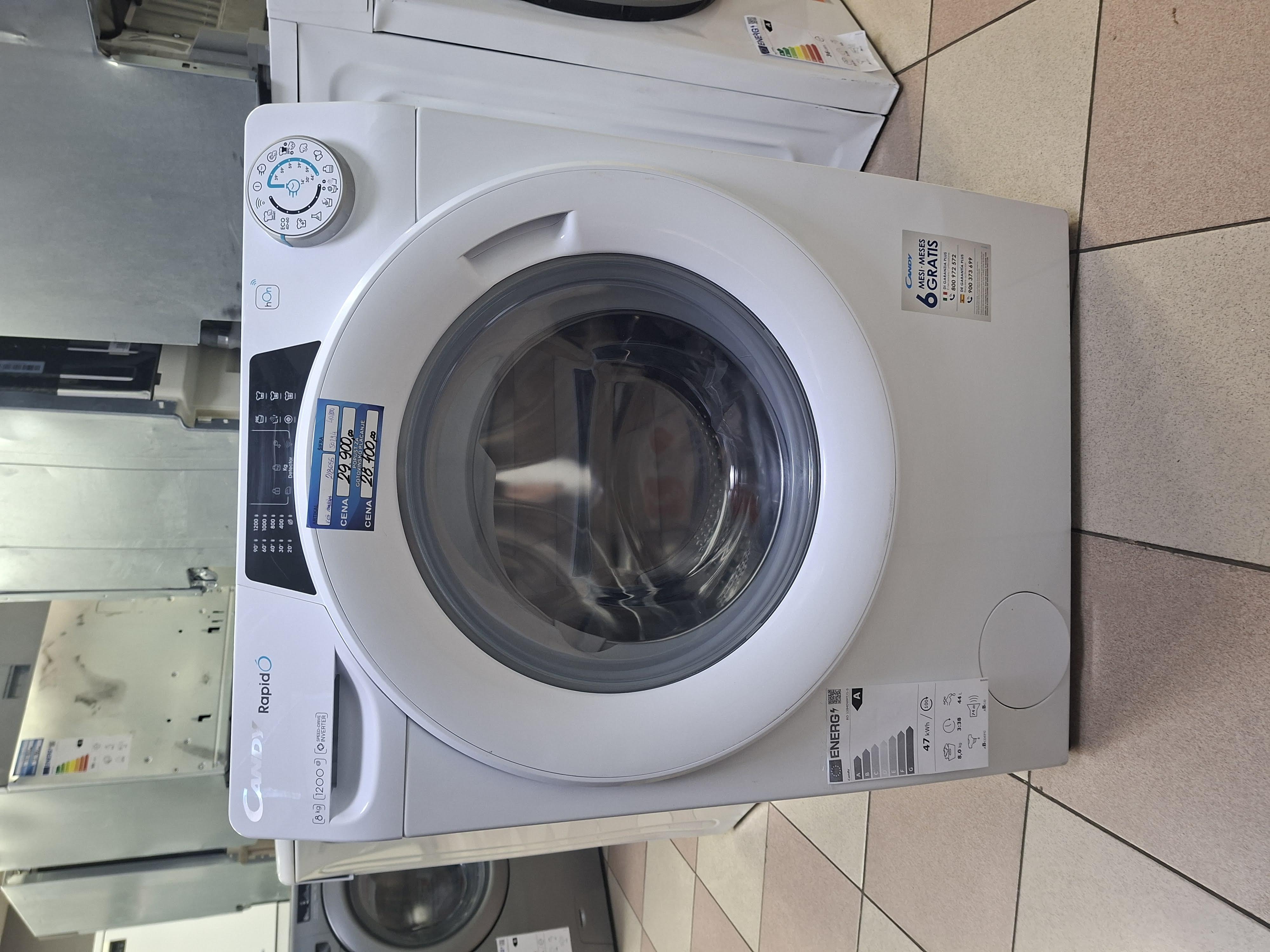Veš mašina Candy RO 1284DWMT/1-S, 8 kg