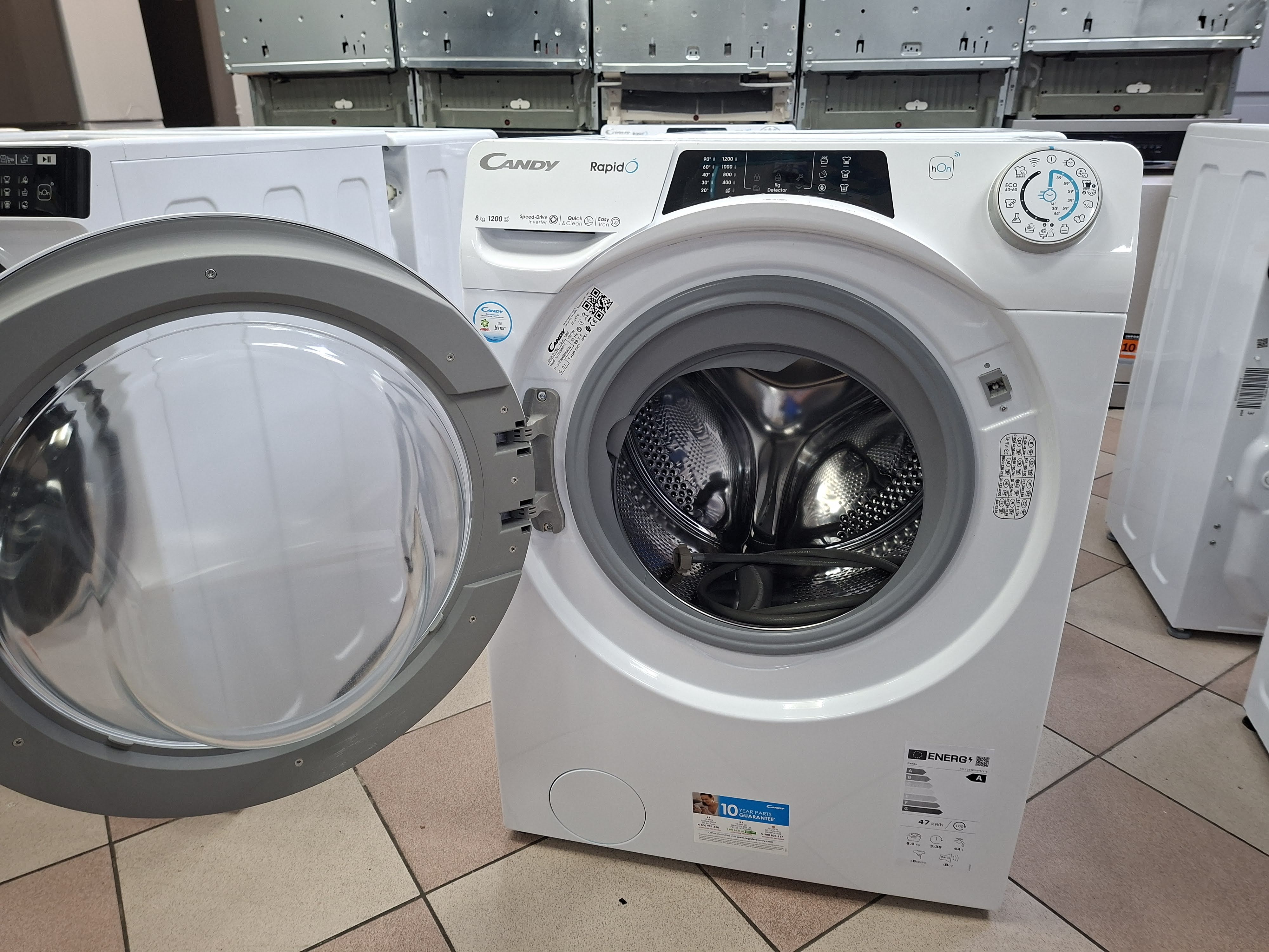 Veš mašina Candy RO 1284DWMT/1-S, 8 kg