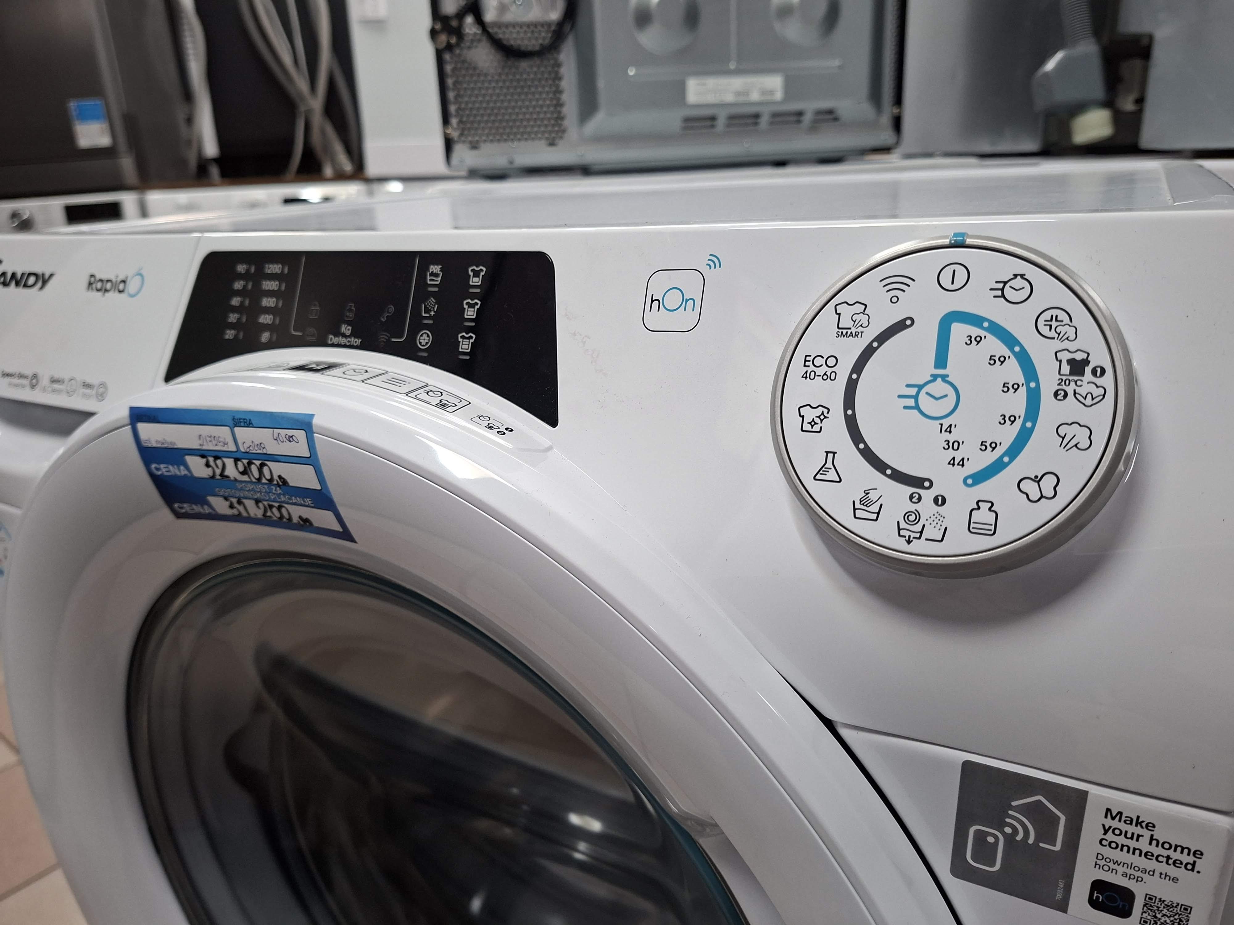 Veš mašina Candy RO 1294DWMT/1-S (2), 9 kg