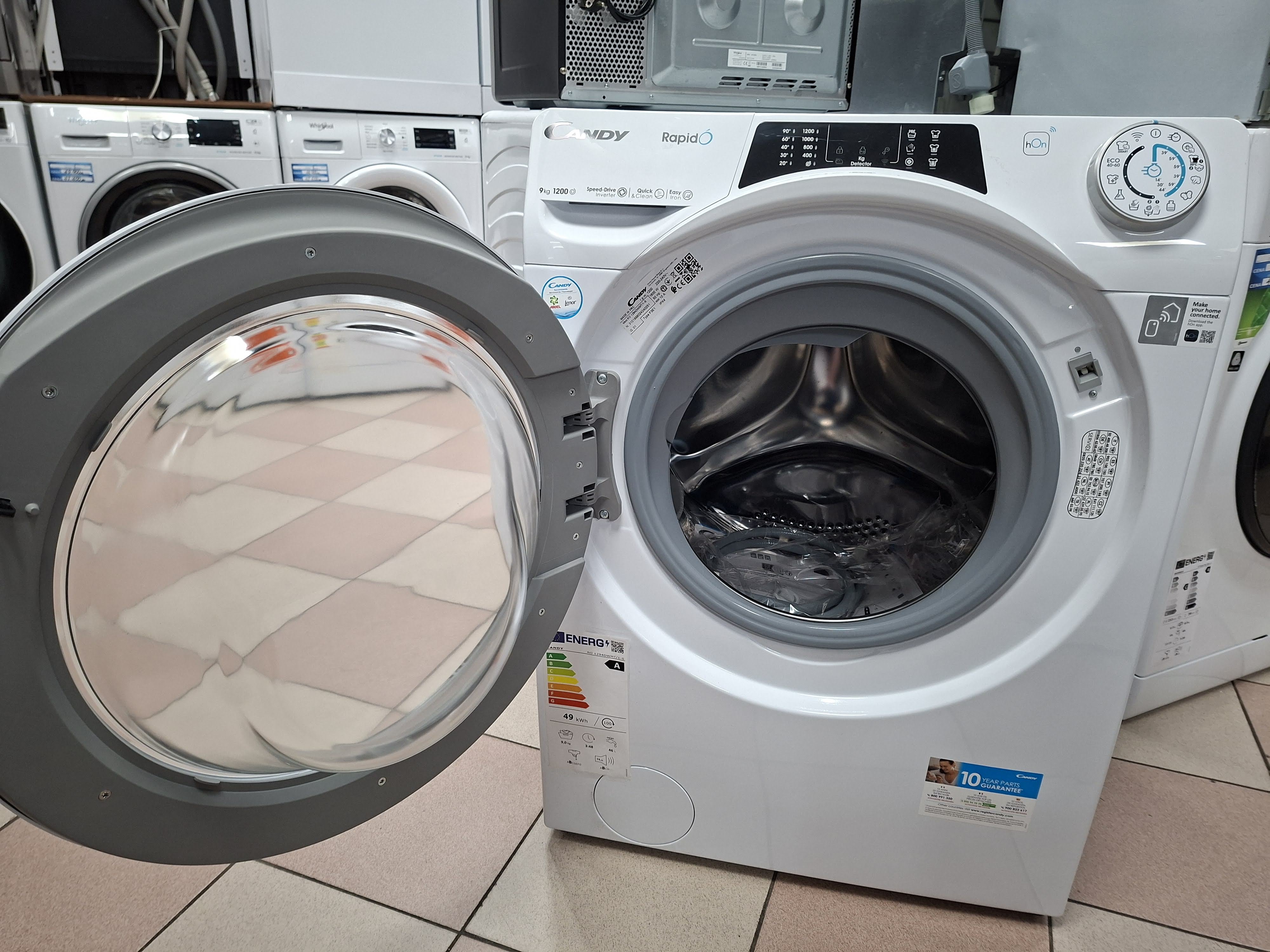 Veš mašina Candy RO 1294DWMT/1-S (2), 9 kg