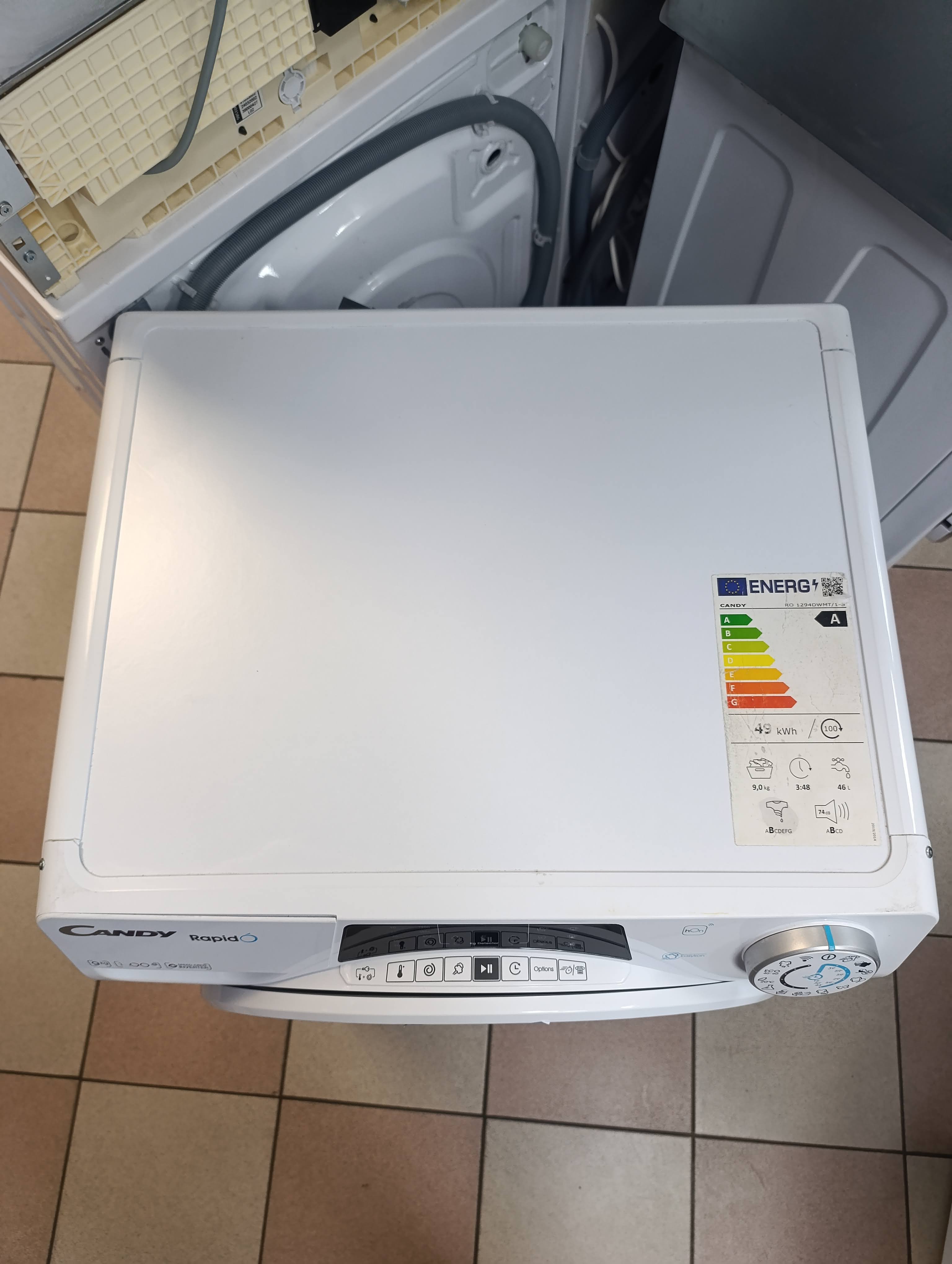 Veš mašina Candy RO 1294DWMT/1-S, 9 kg