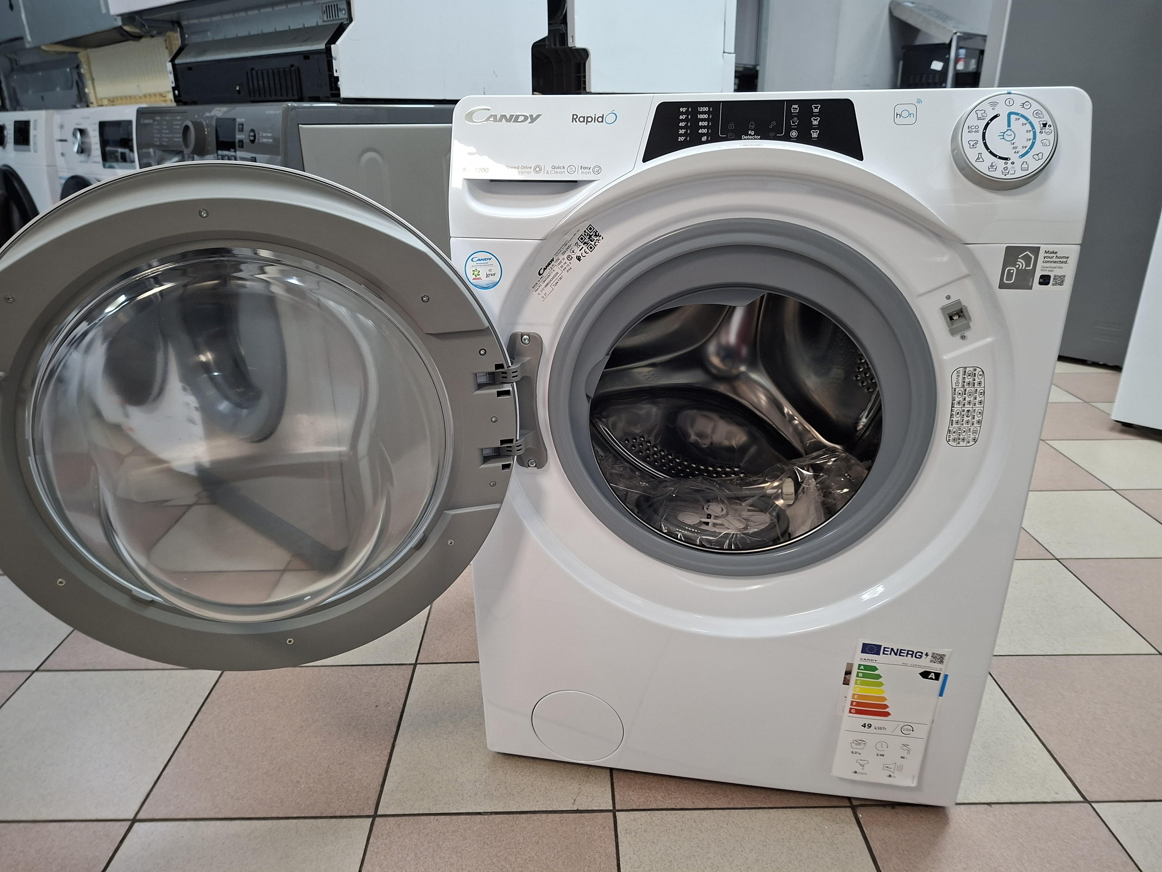 Veš mašina Candy RO 1294DWMT/1-S, 9 kg