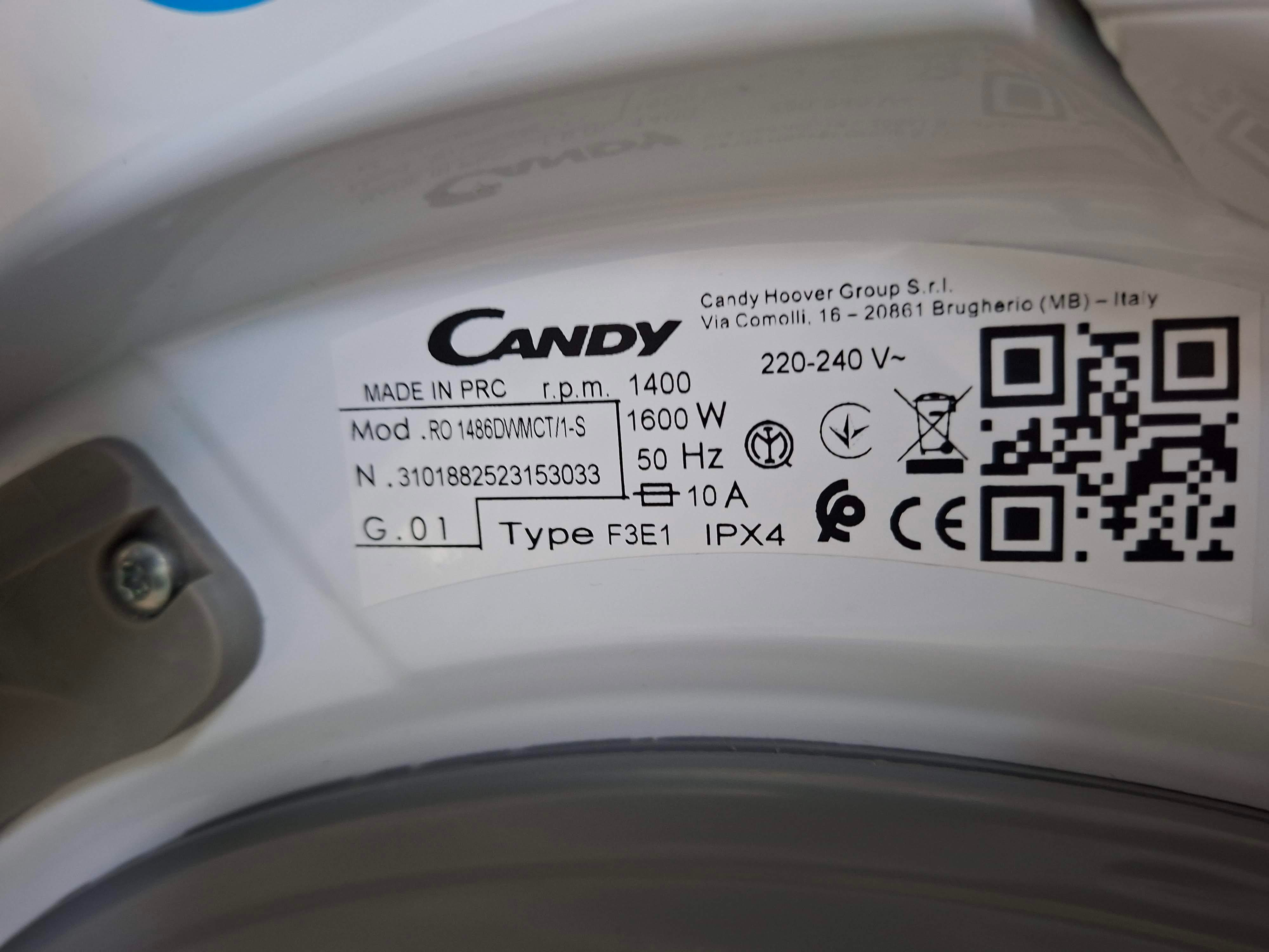 Veš mašina Candy RO 1486DWMCT/1-S, 8 kg