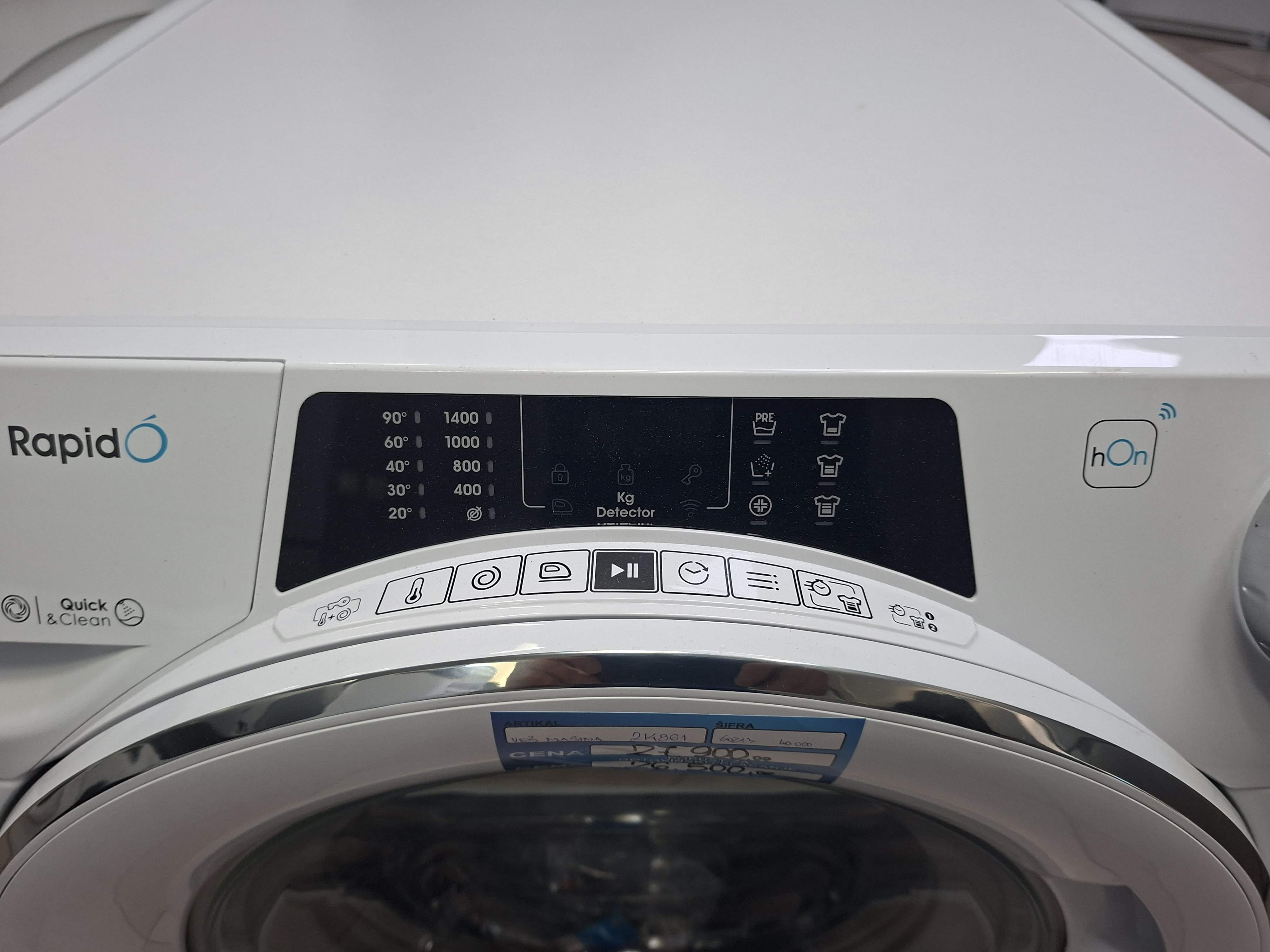 Veš mašina Candy RO 1486DWMCT/1-S, 8 kg