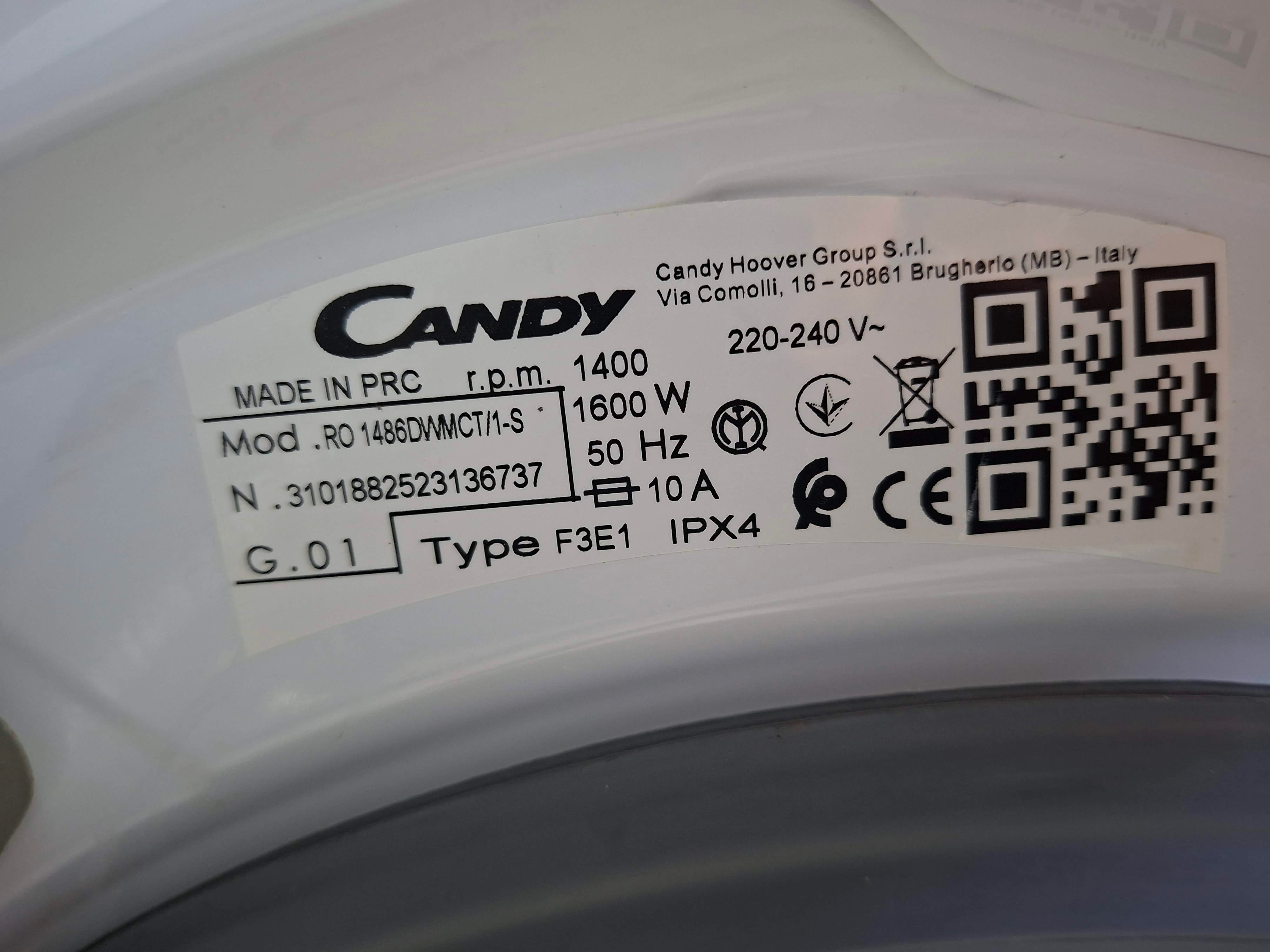 Veš mašina Candy RO 1486DWMCT/1-S, 8 kg