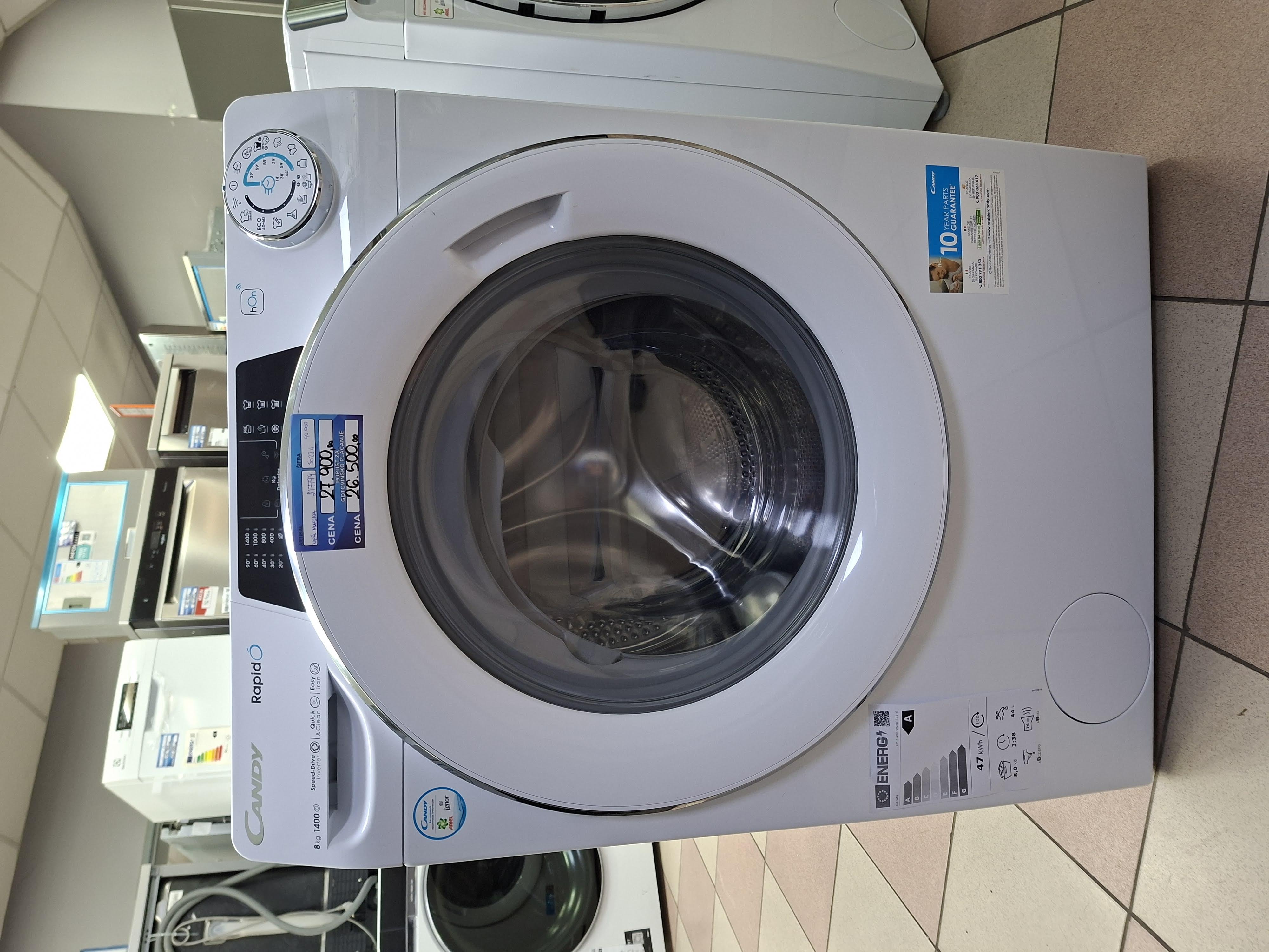 Veš mašina Candy RO 1486DWMCT/1-S, 8 kg