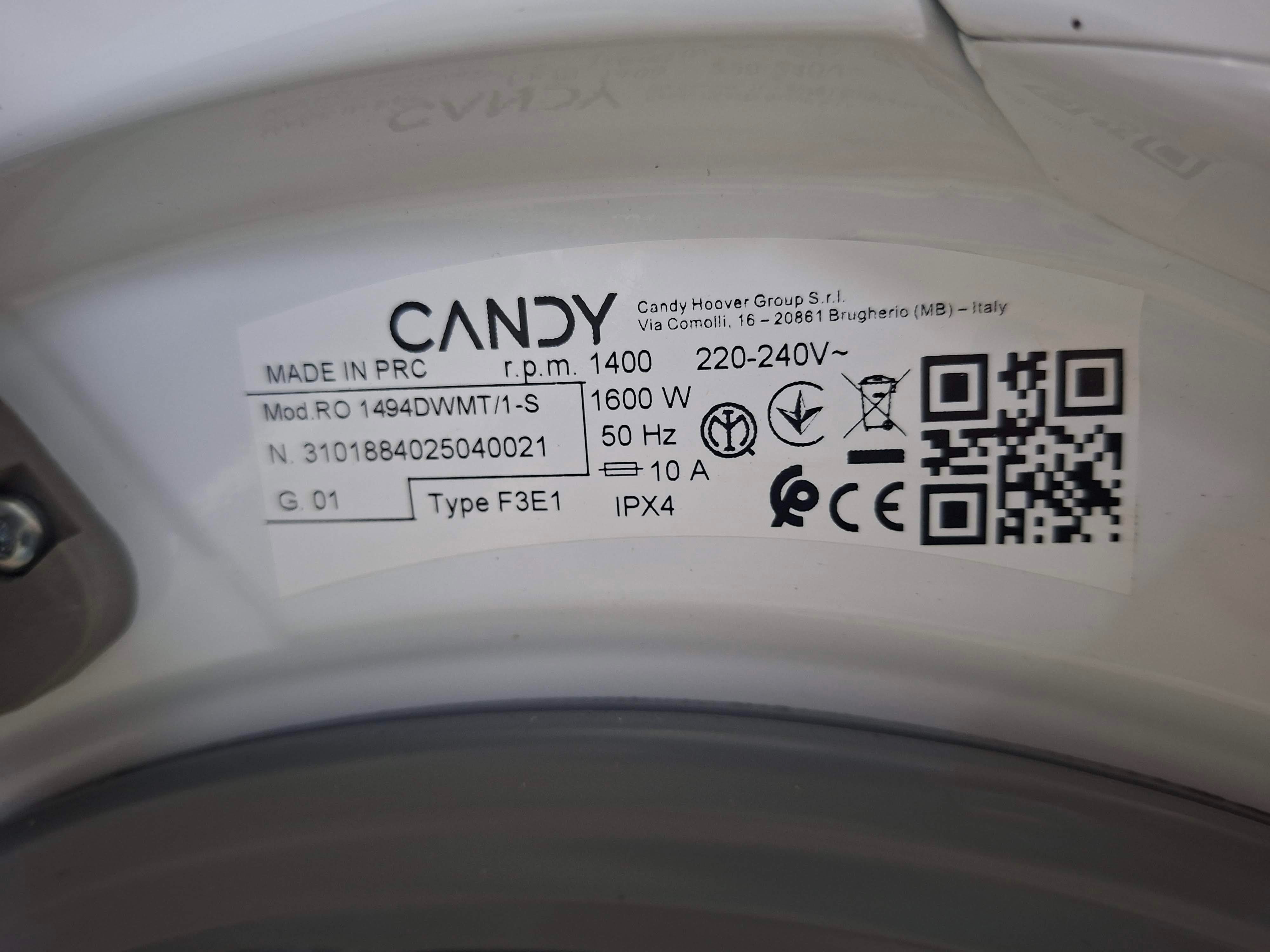 Veš mašina Candy RO 1494DWMT/1-S, 9 kg