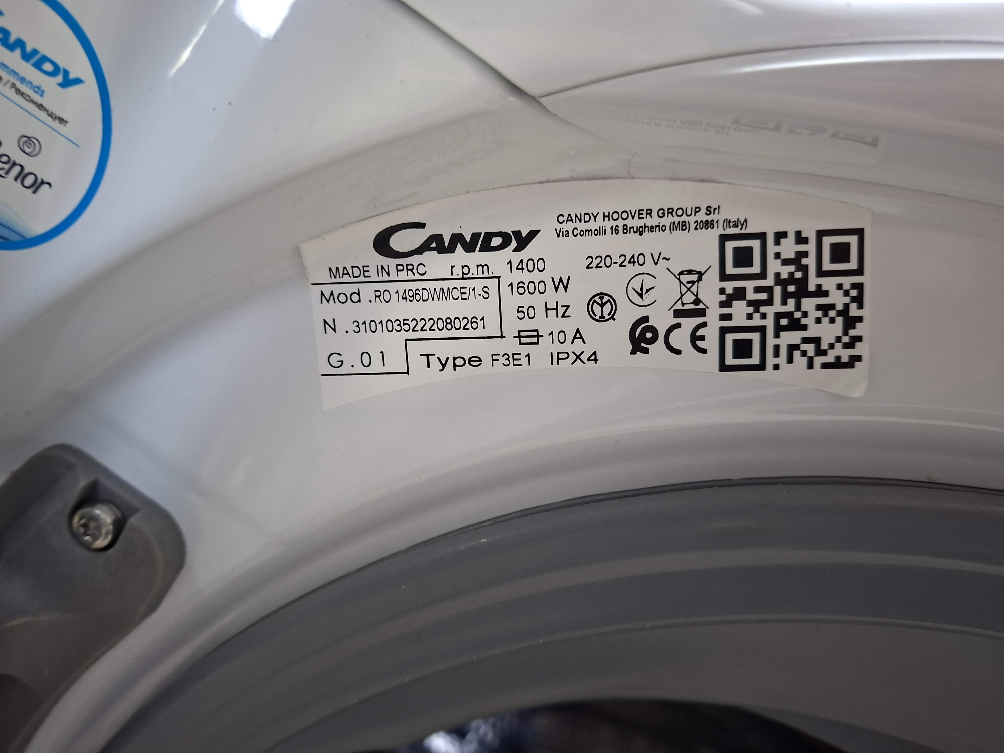 Veš Mašina Candy RO 1496DWMCE/1-S , 9kg