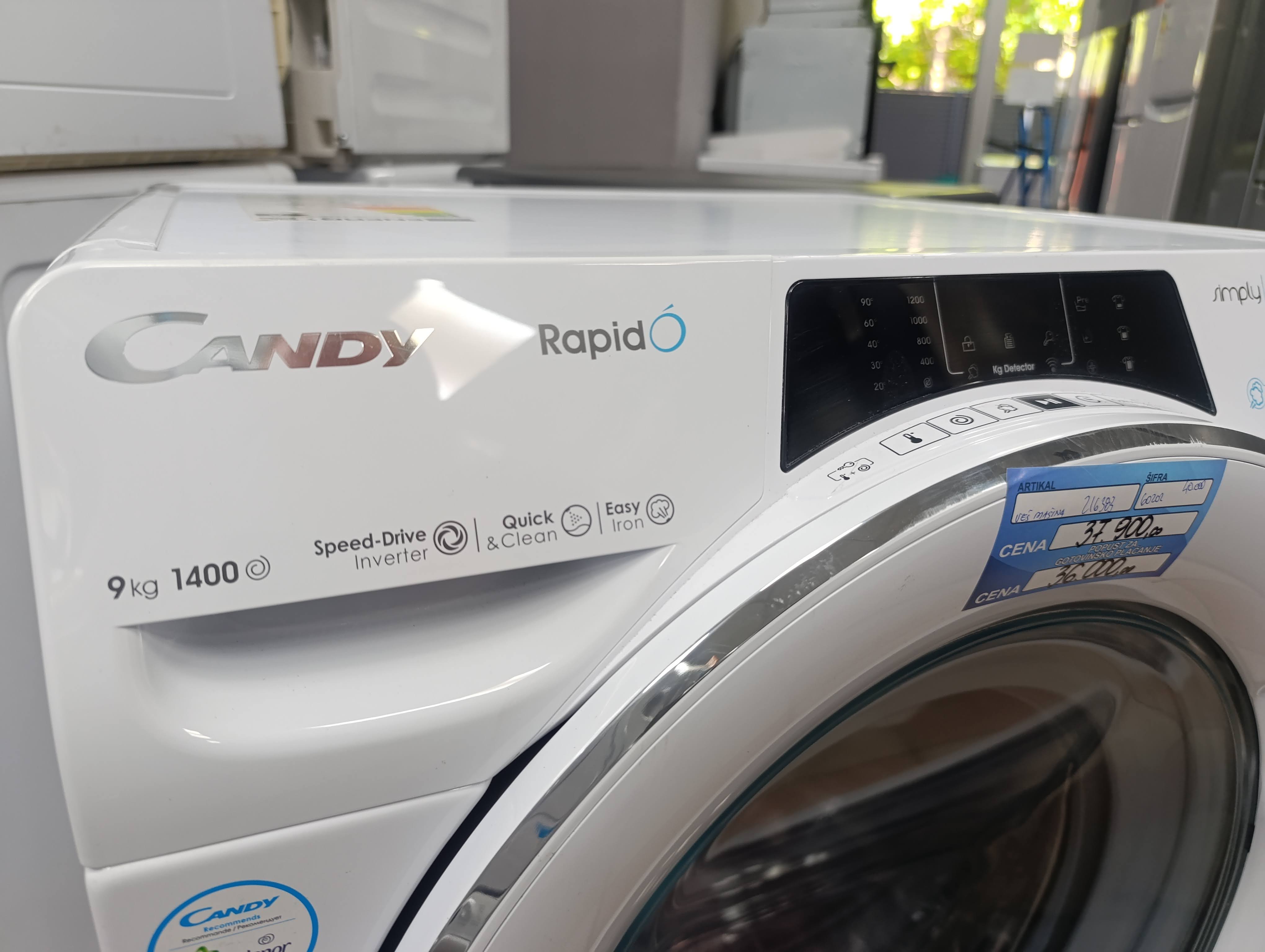 Veš Mašina Candy RO 1496DWMCT/1-S , 9kg