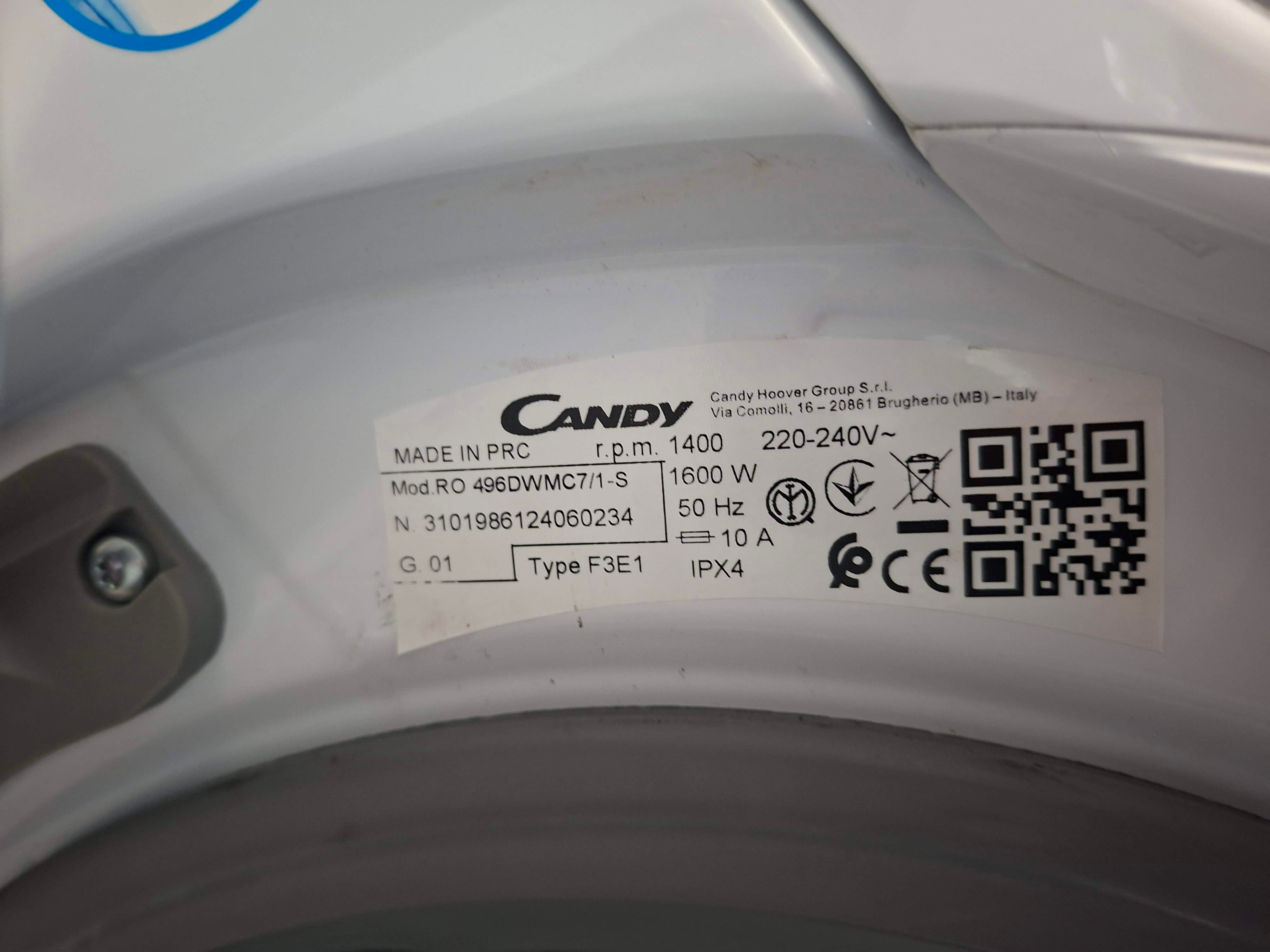 Veš Mašina Candy RO 496DWMC7/1-S , 9kg