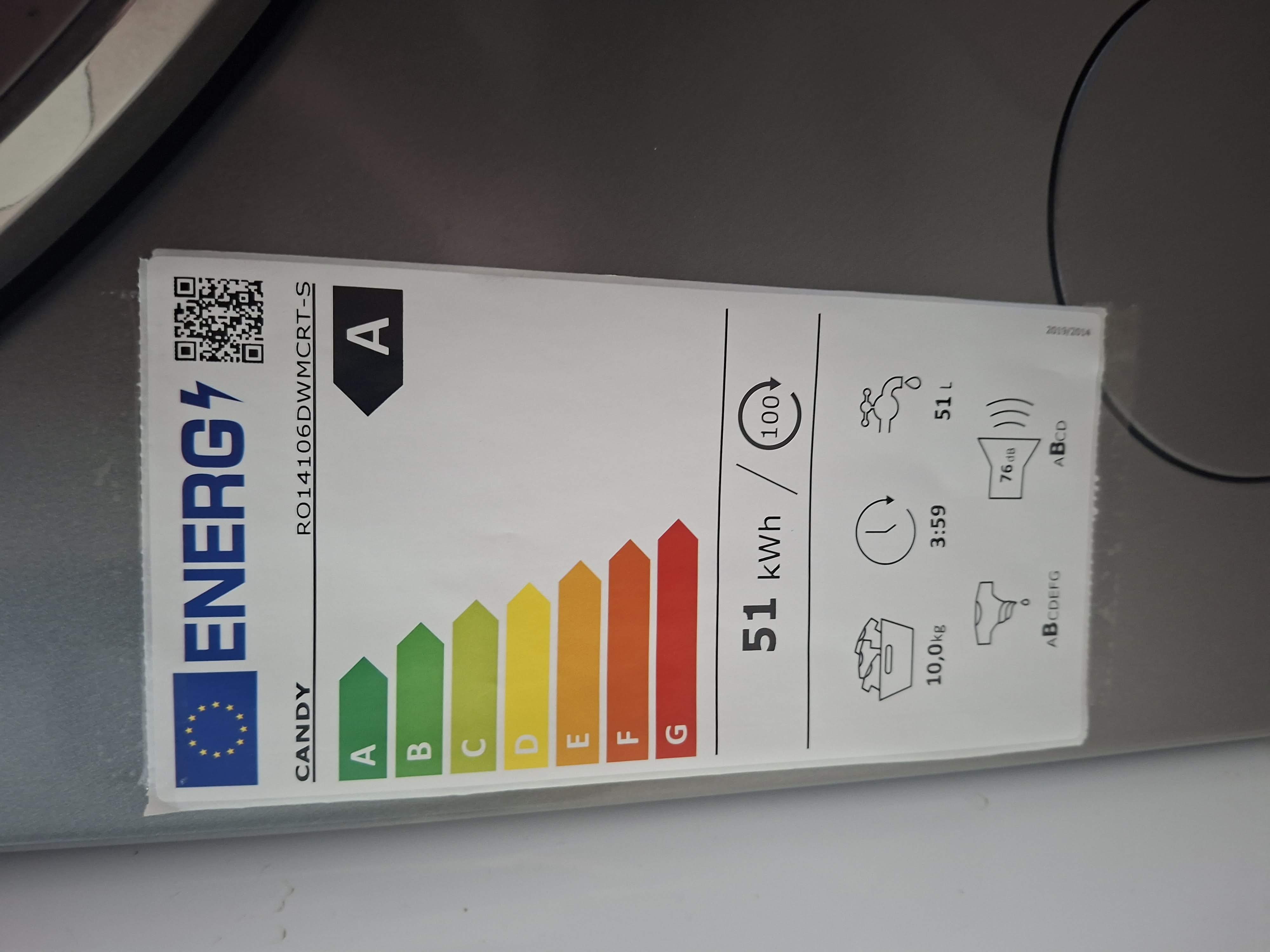 Veš mašina Candy RO14106DWMCRT-S, 10 kg