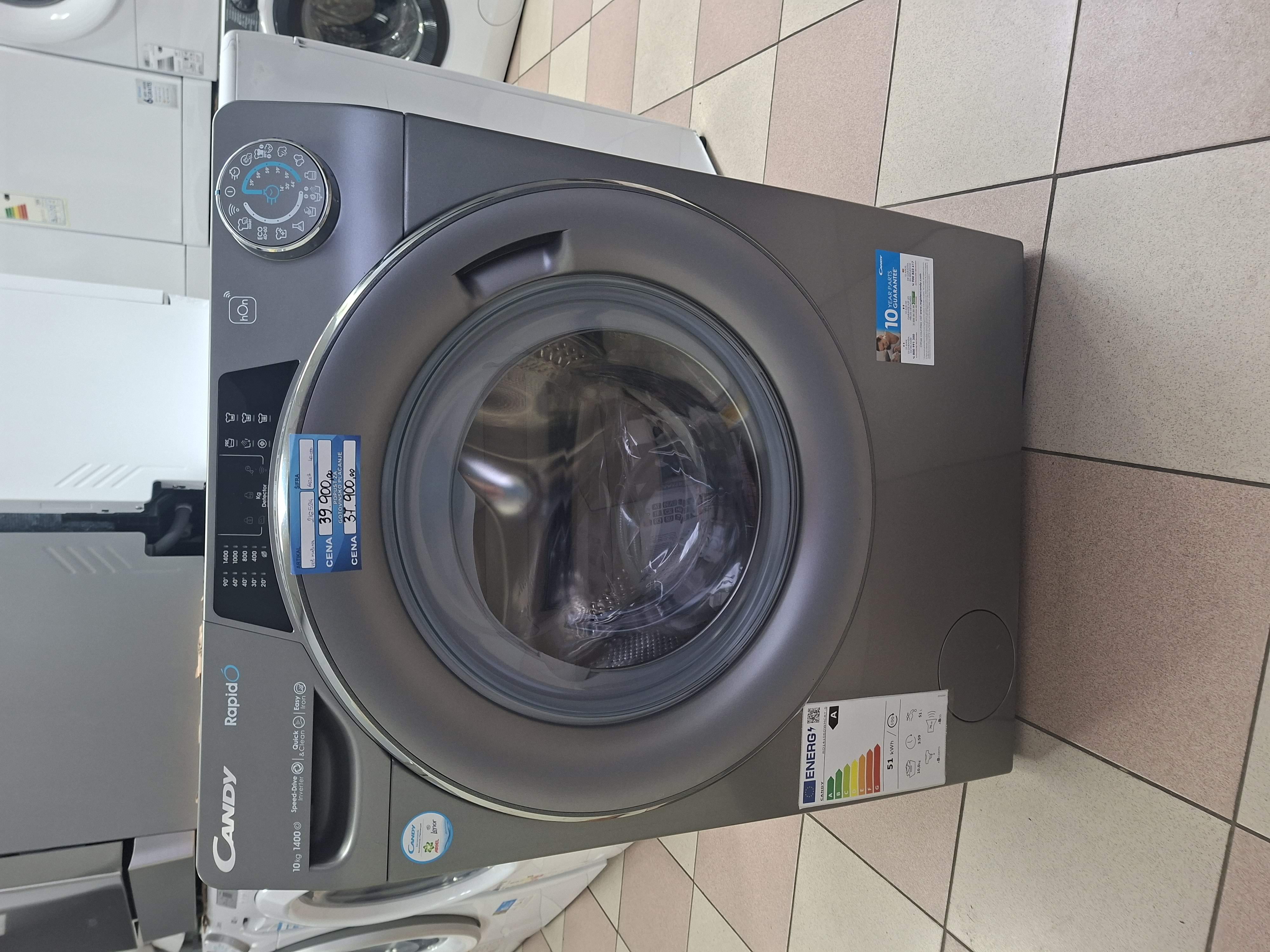 Veš mašina Candy RO14106DWMCRT-S, 10 kg