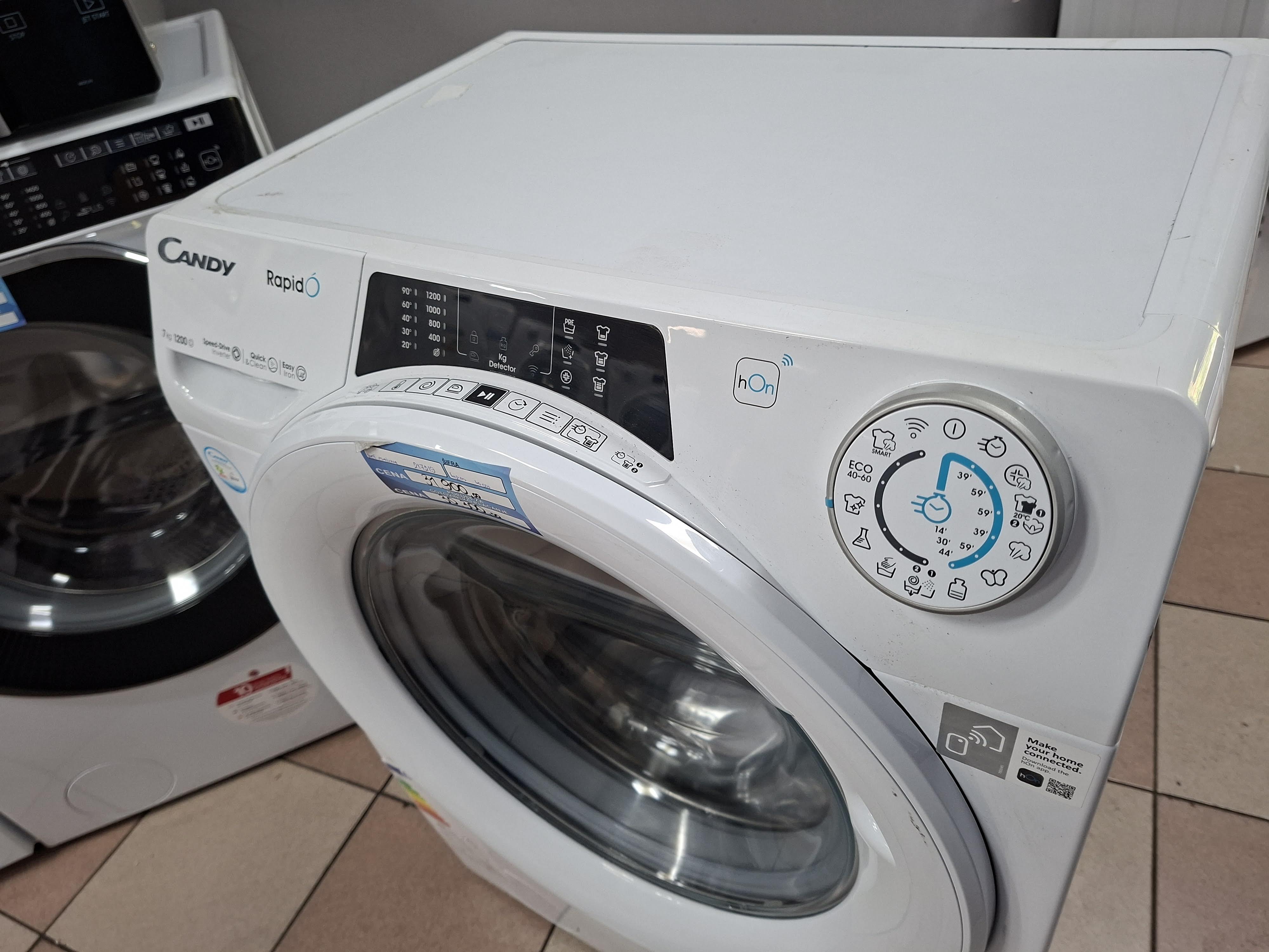 Veš mašina Candy RO4 1274DWMT/1-S , 7kg , slim