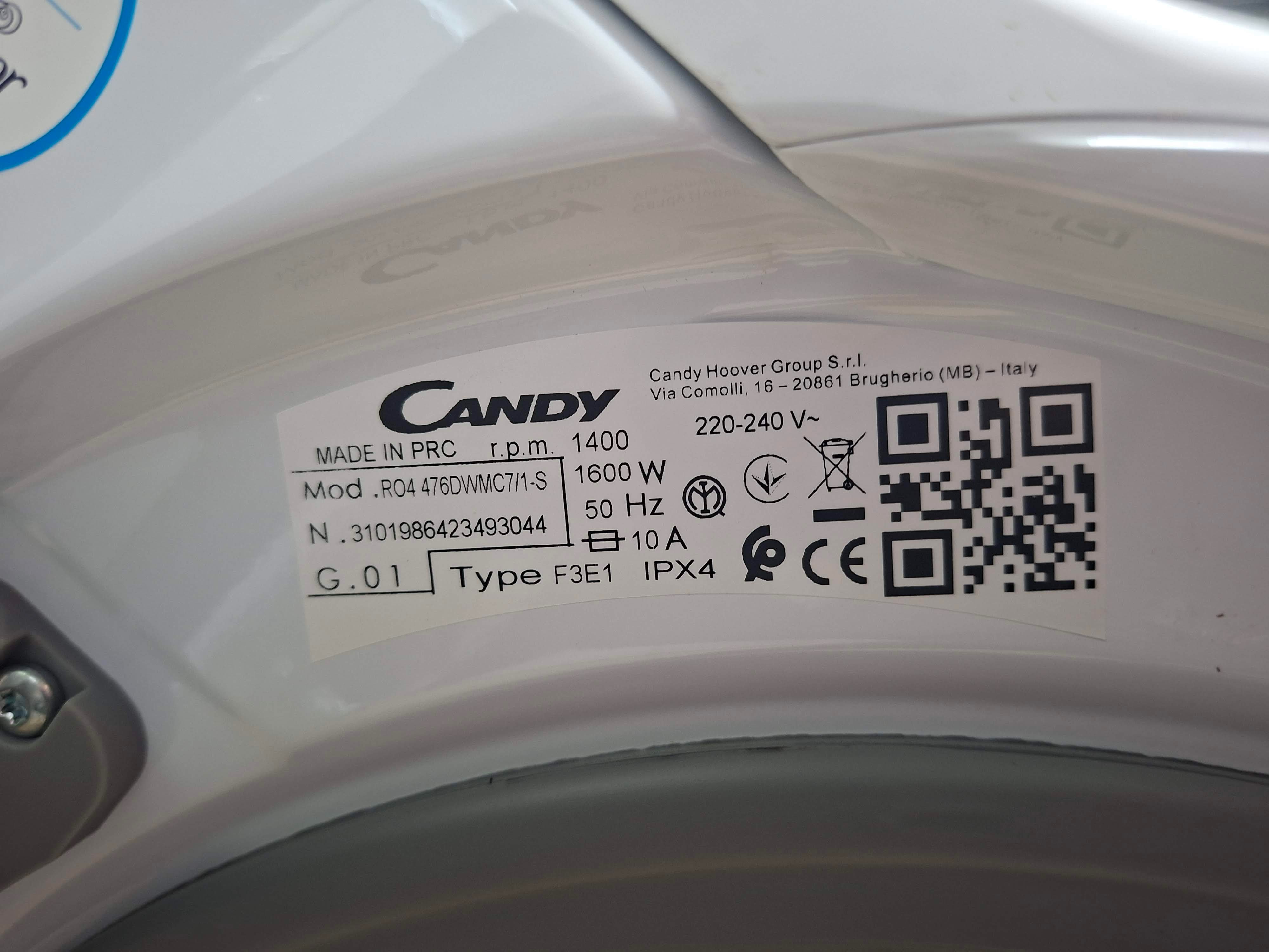 Veš mašina Candy RO4 476DWMC7/1-S, 7kg, slim