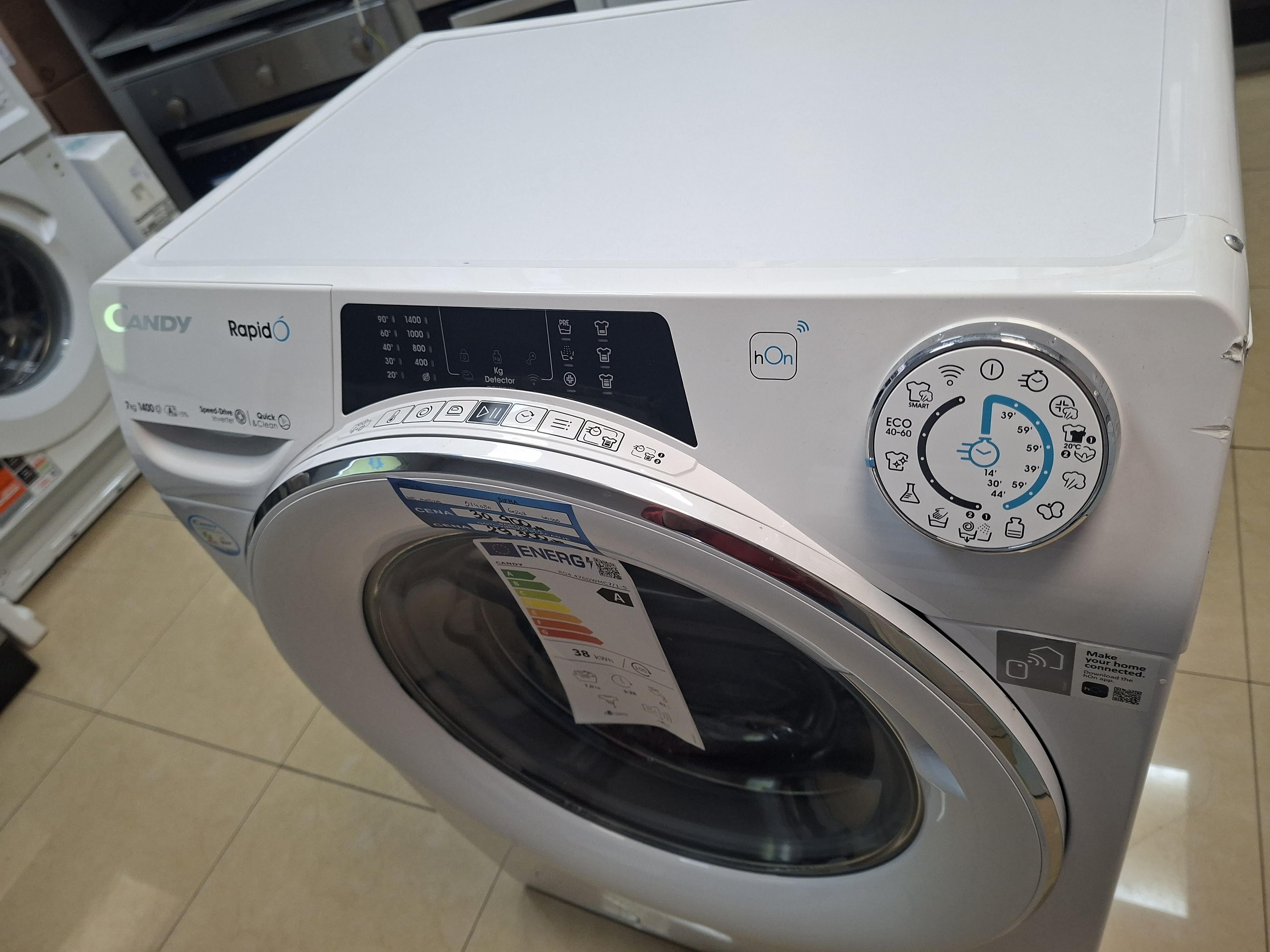 Veš mašina Candy RO4 476DWMC7/1-S, 7kg, slim