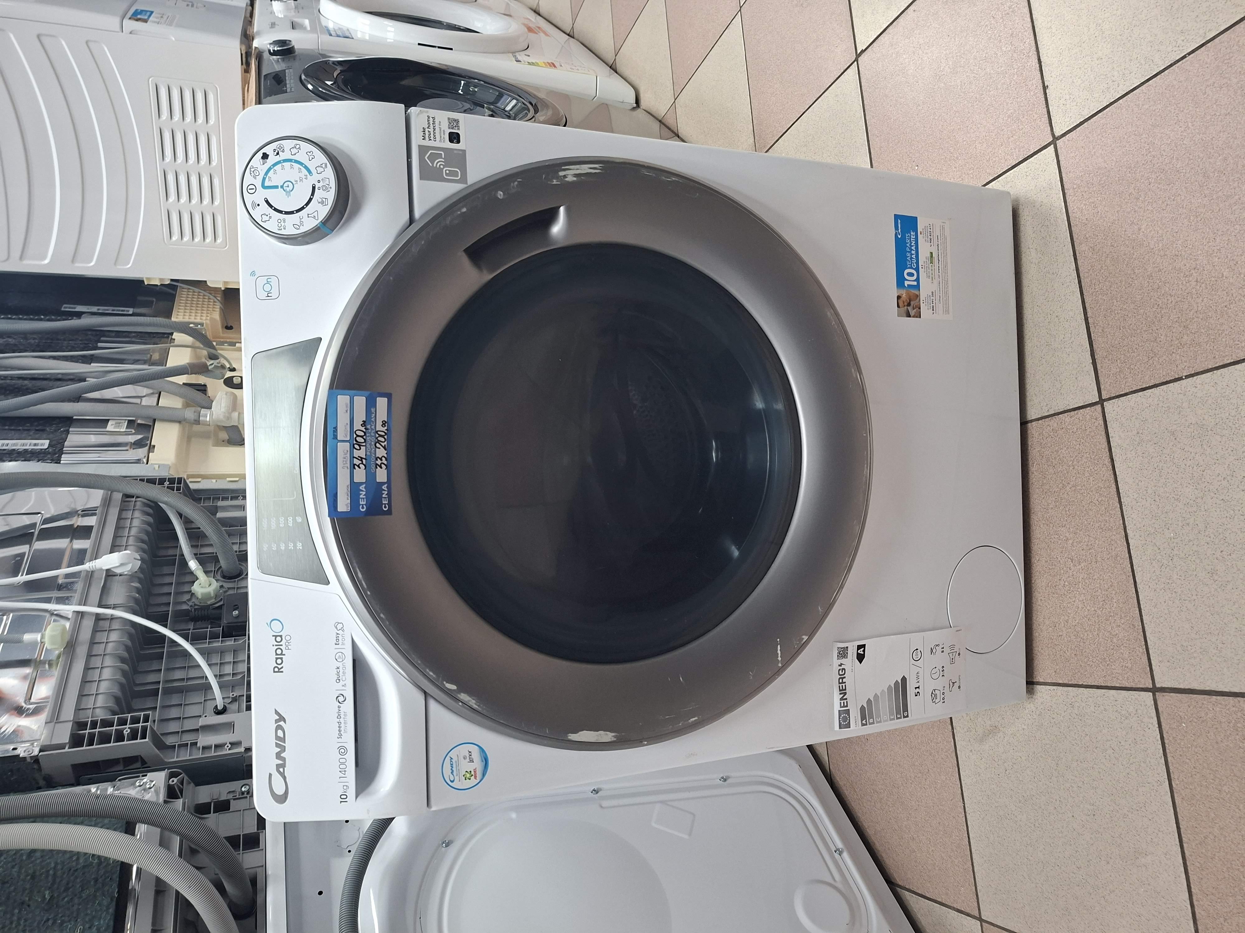 Veš mašina Candy RP 4106BWMR/1-S , 10 kg.