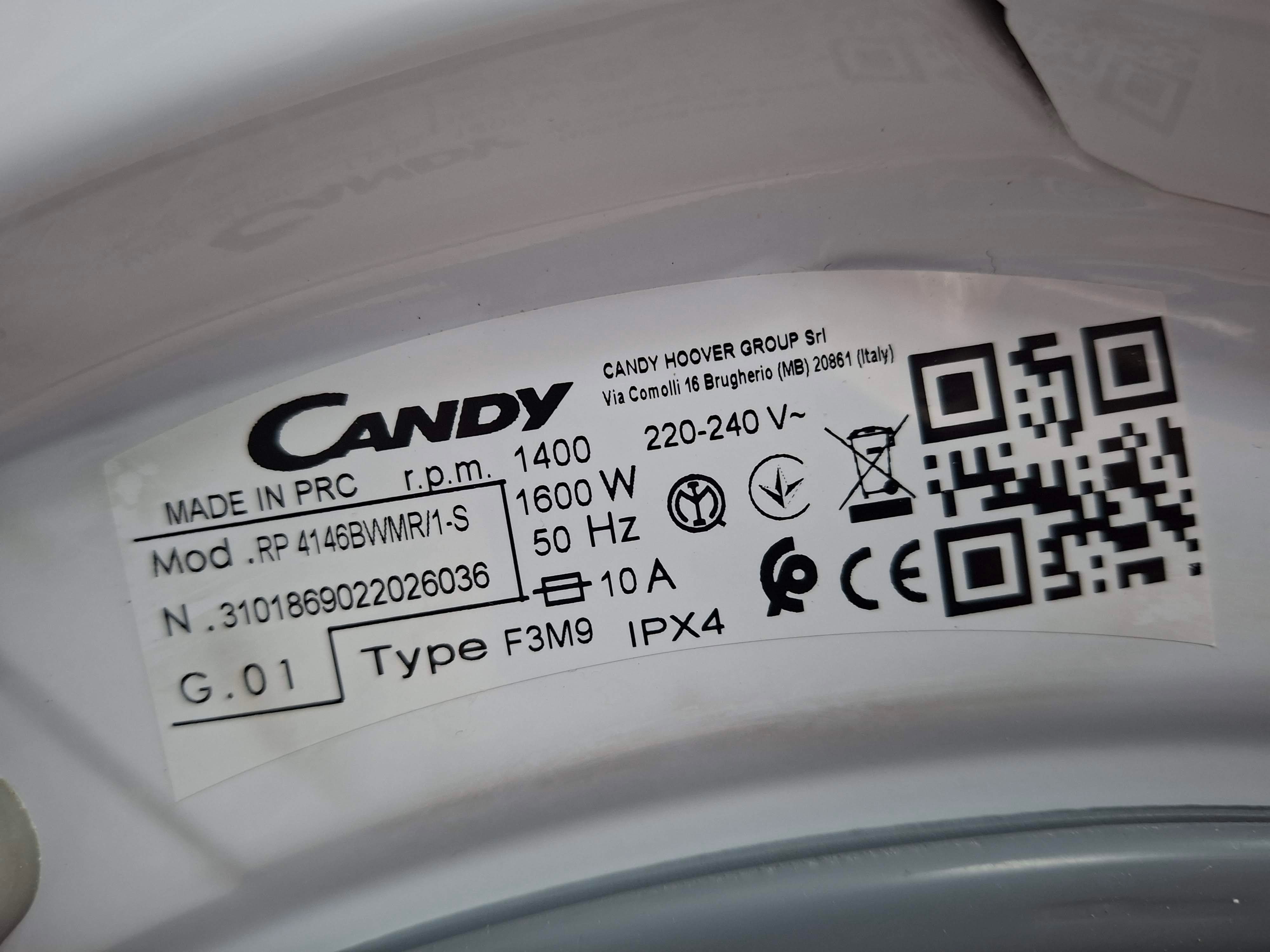 Veš mašina Candy  RP 4146BWMR/1-S , 14 kg.