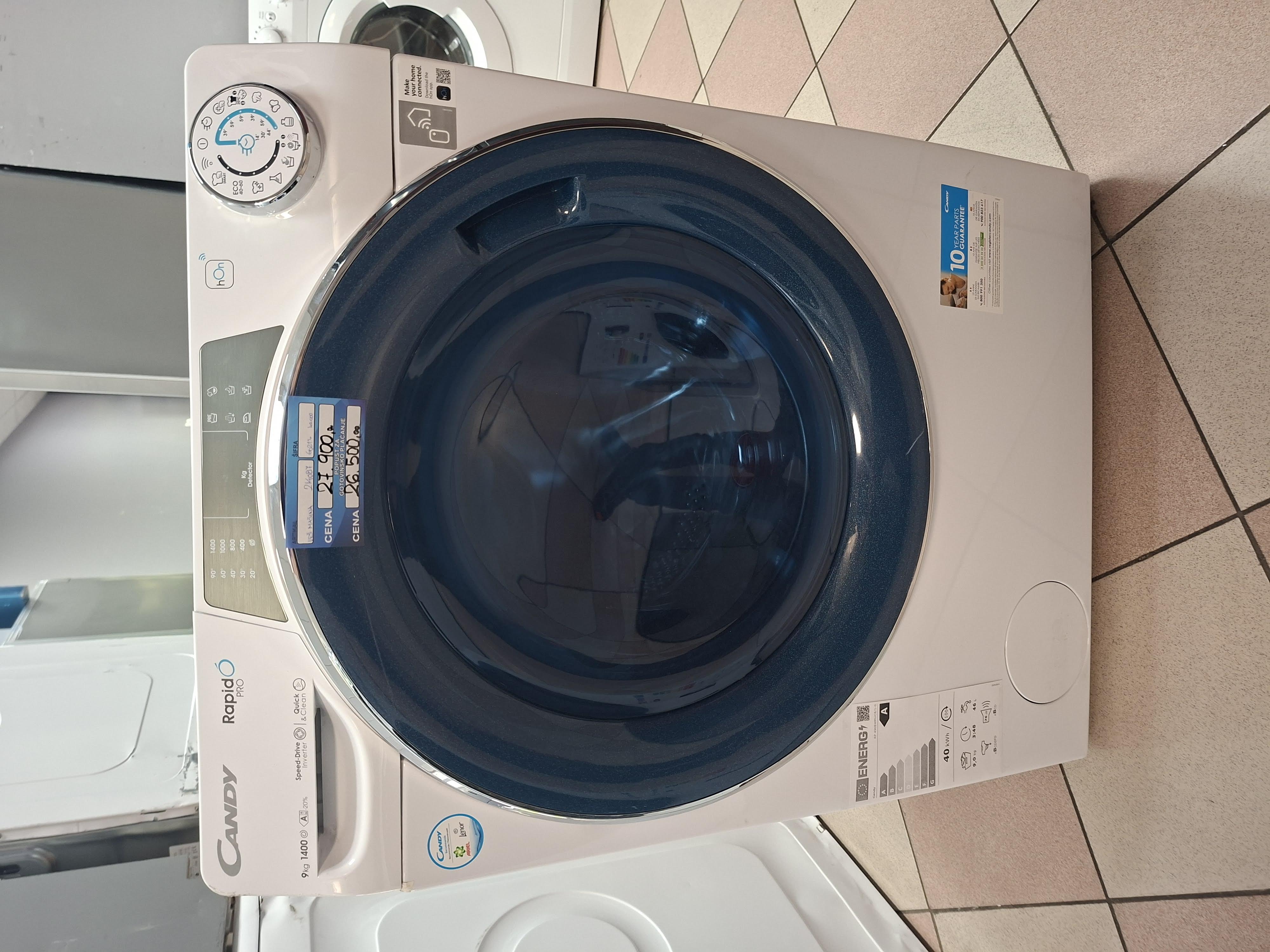 Veš mašina Candy RP 496BWMUC8/1-S , 9 kg