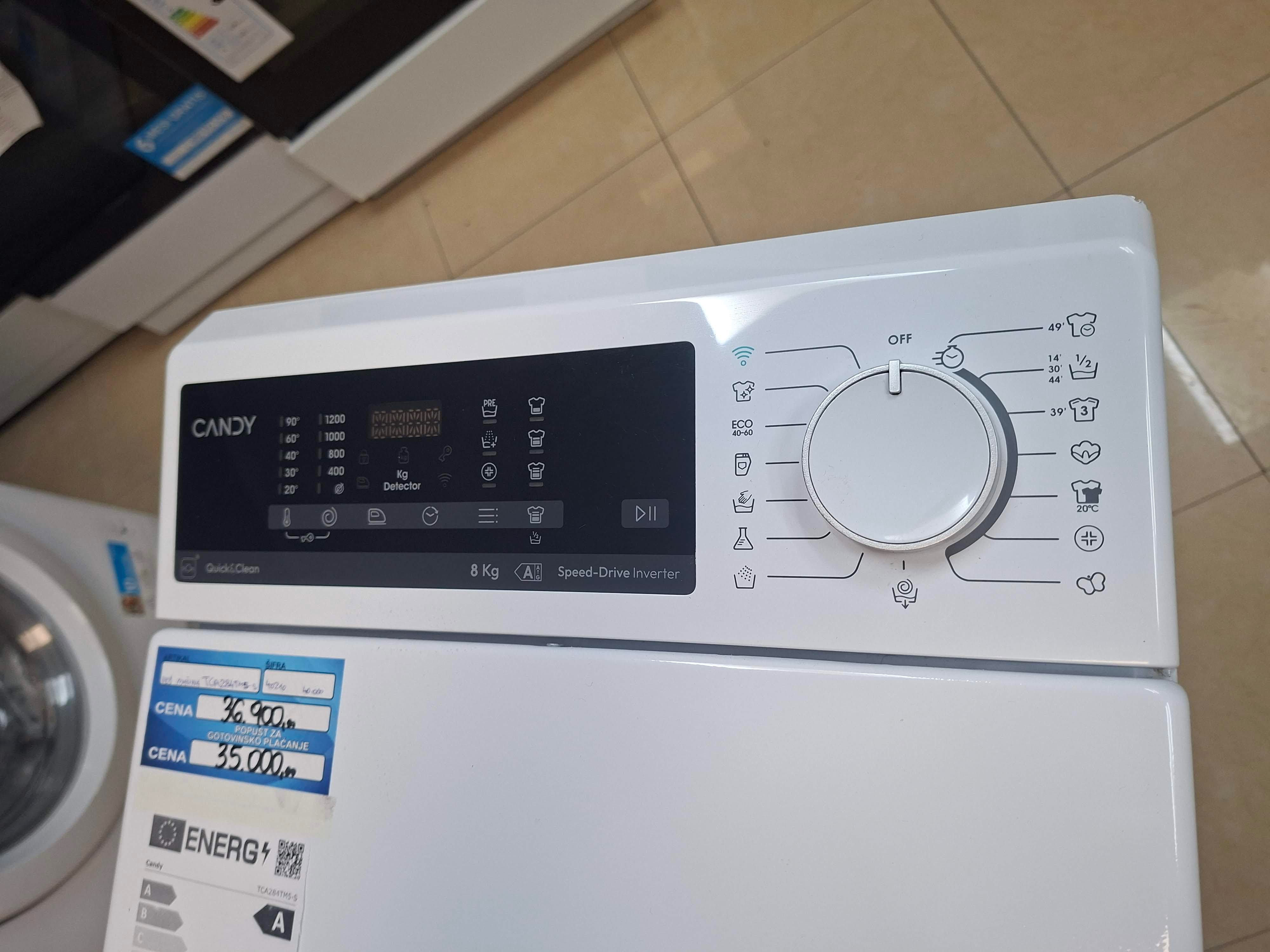 Veš mašina Candy TCA284TM5-S , 8 kg